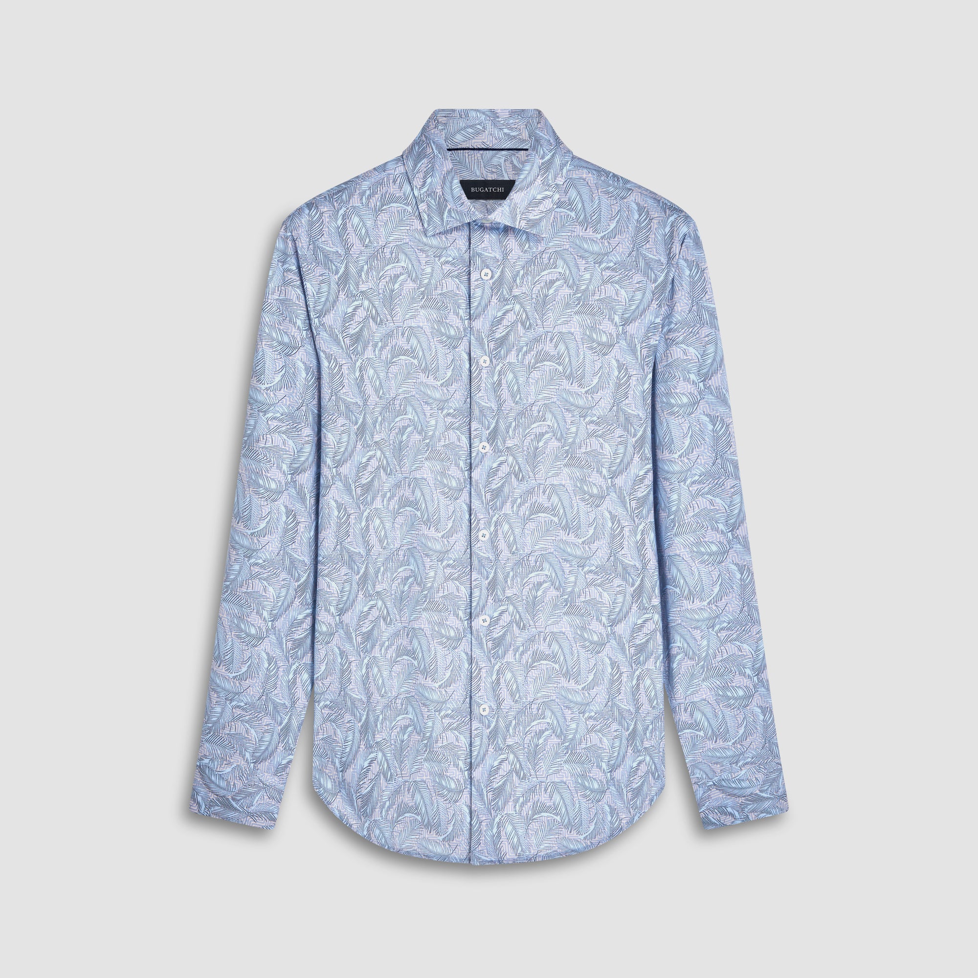 James Leaf Print OoohCotton Shirt