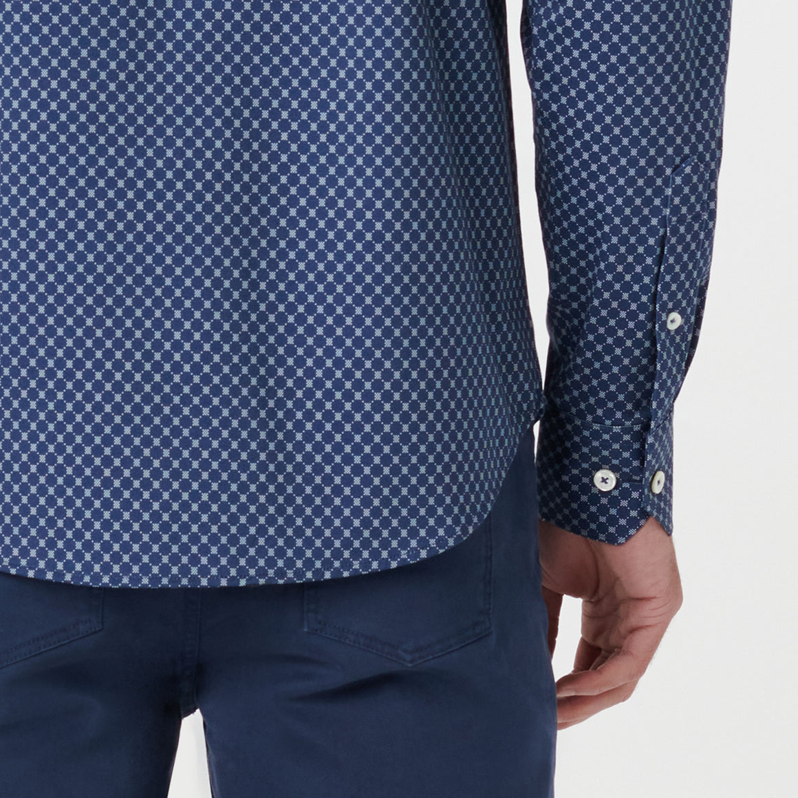 【値下げ】TODAYFUL ジオメトリック オーバー シャツ ネイビー TODAYFUL Geometric Over Shirts ジオメトリックオーバーシャツ Navy