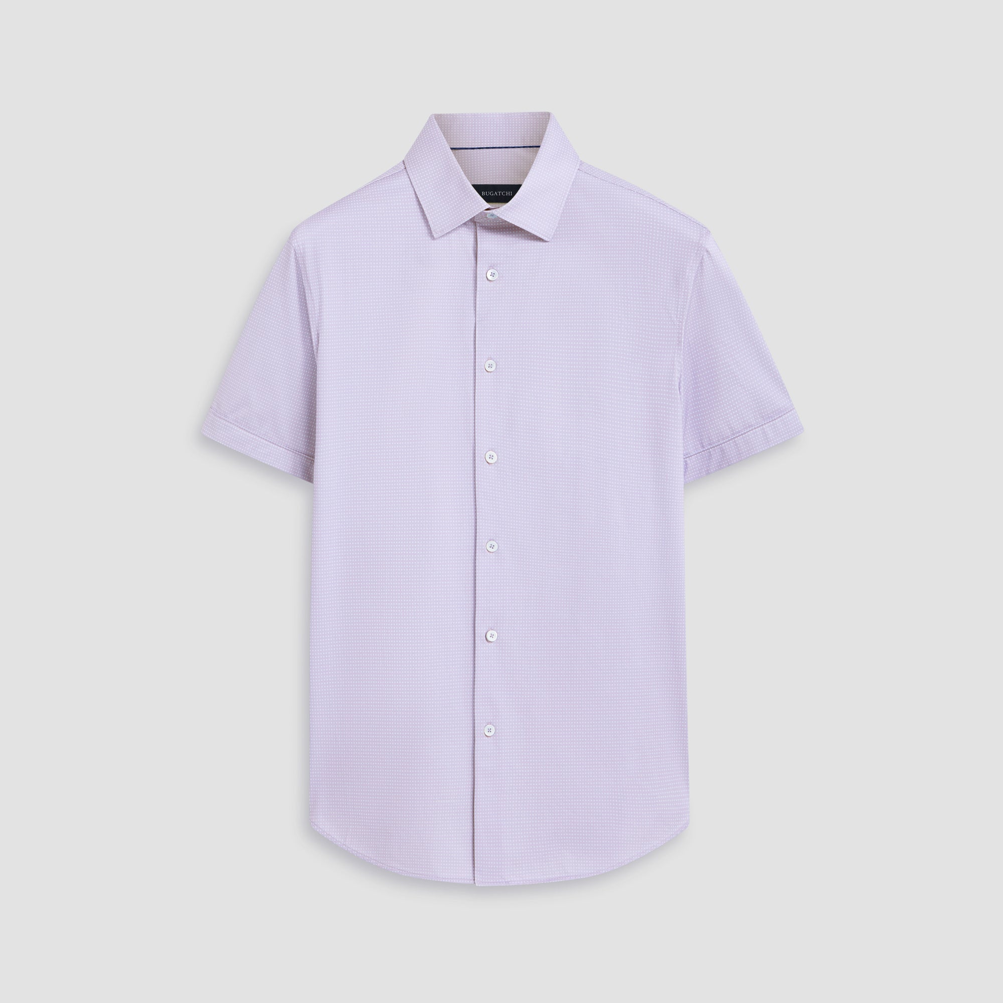 Miles Pin Dot OoohCotton Short Sleeve Shirt