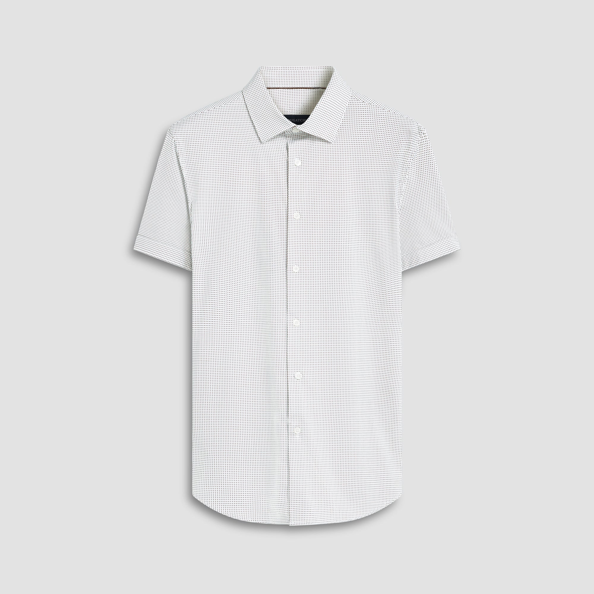 Miles Pin Dot OoohCotton Short Sleeve Shirt