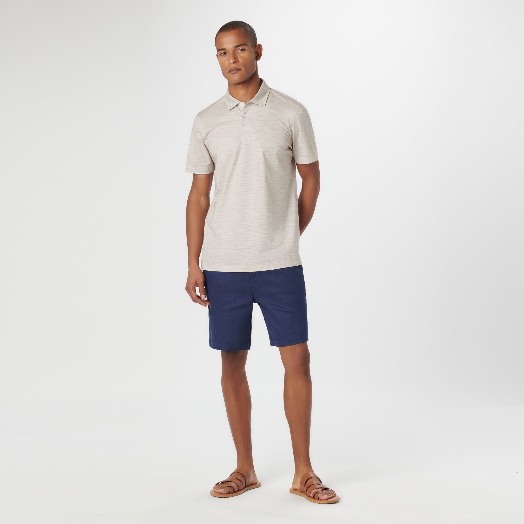 Victor Stitch Print OoohCotton Polo