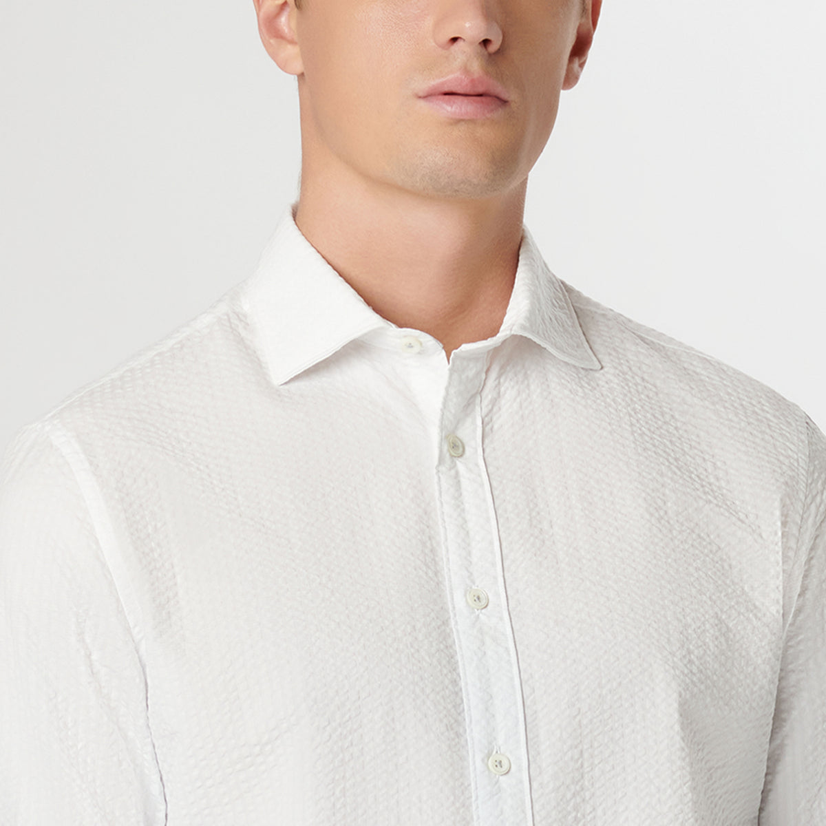 Axel Seersucker Gradient Shirt