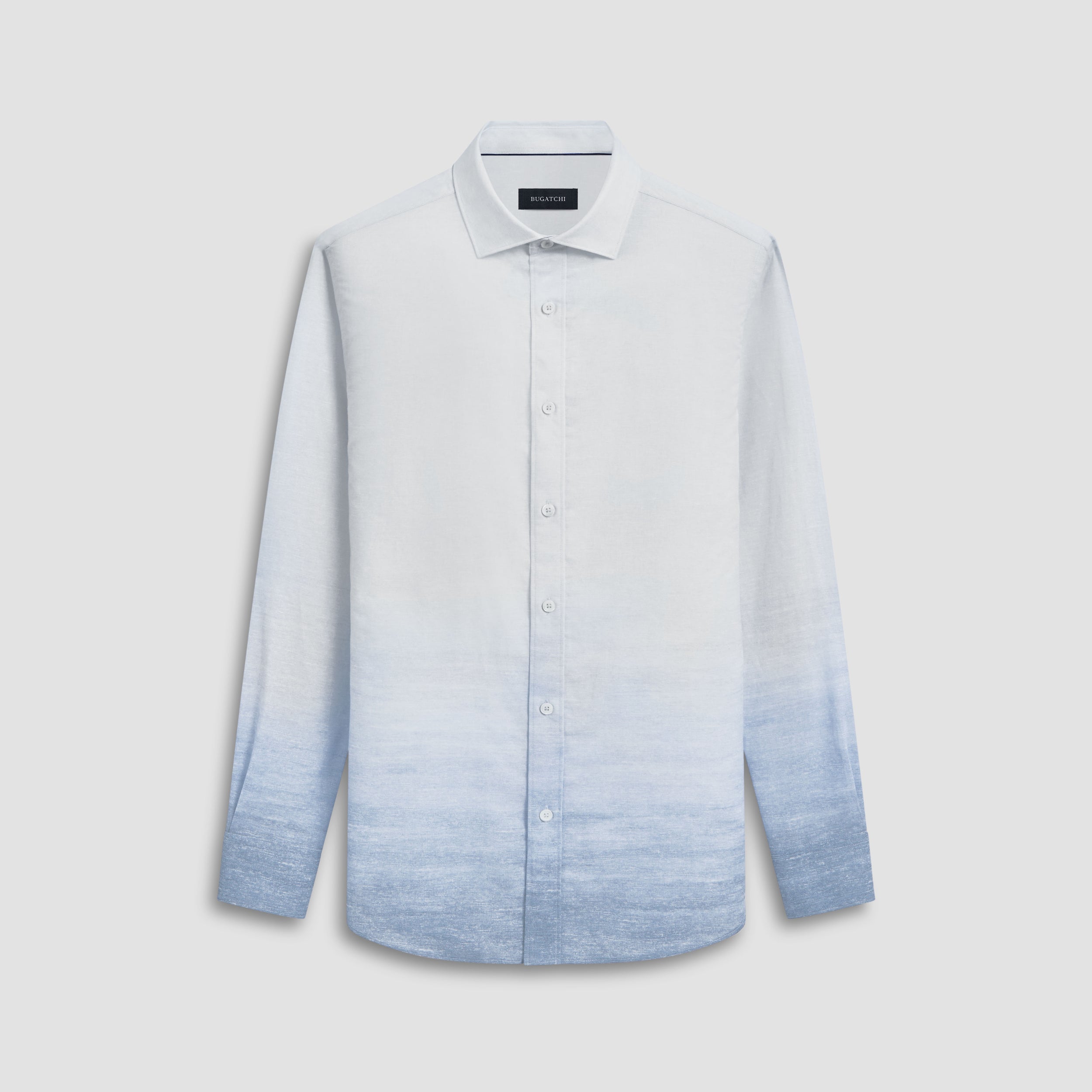 ombre dress shirt Black & Burgundy Ombre Shirt Cosiani