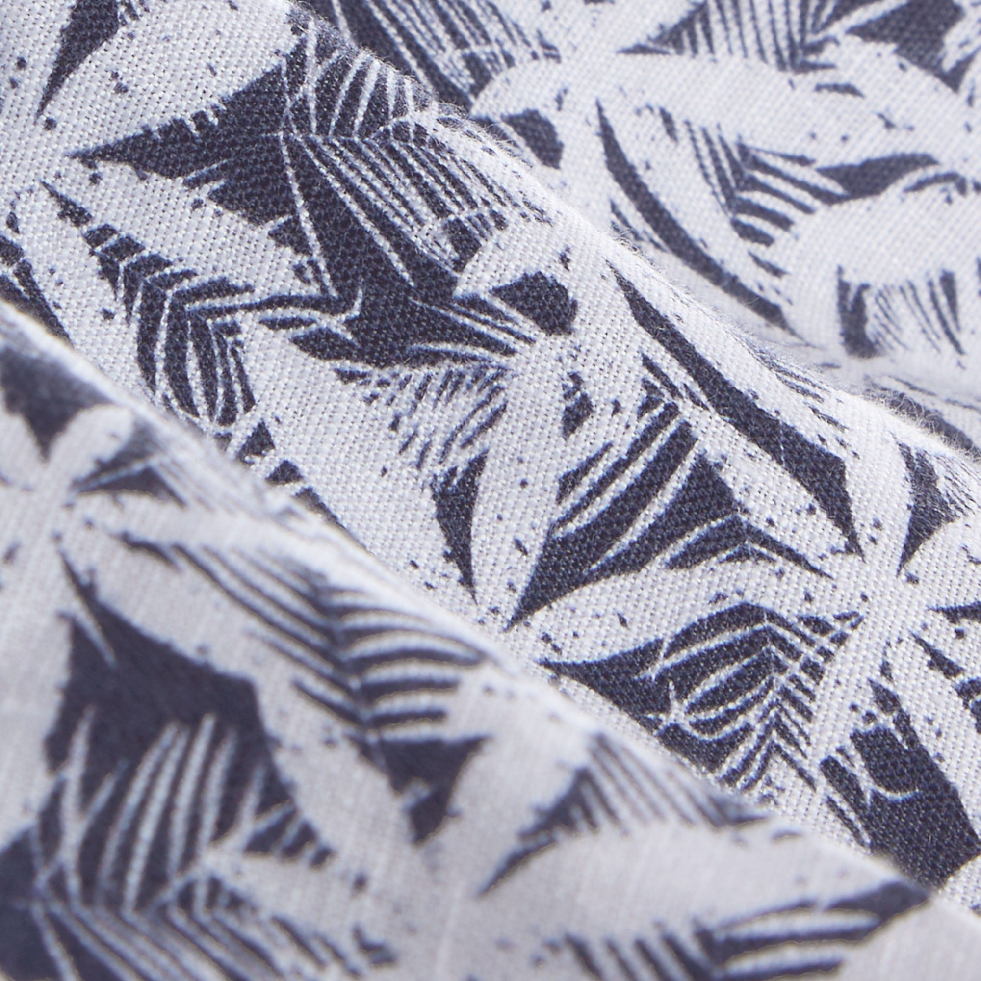 Orson Leaf Print Short Sleeve Shirt