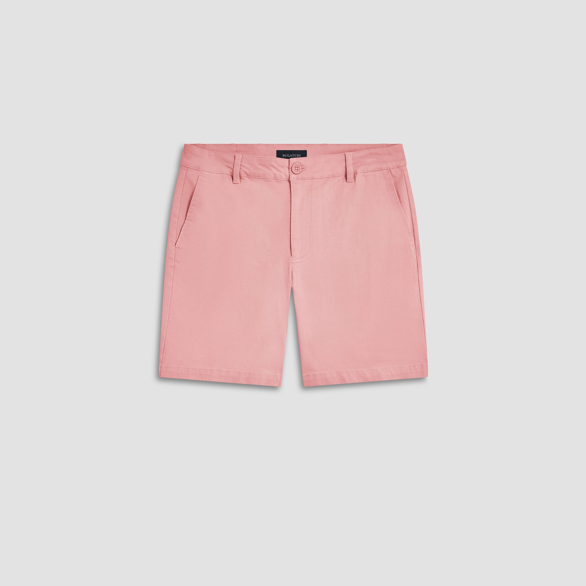 Solid Bermuda Shorts