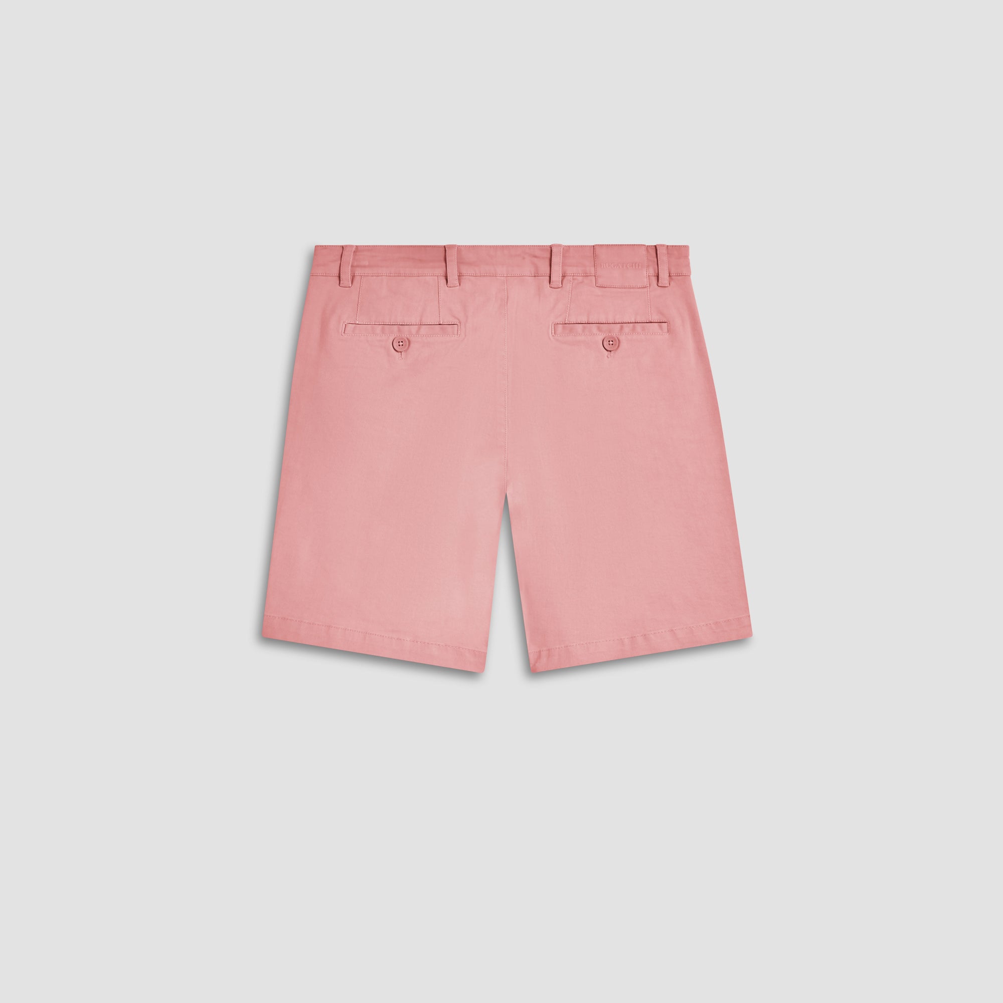Solid Bermuda Shorts