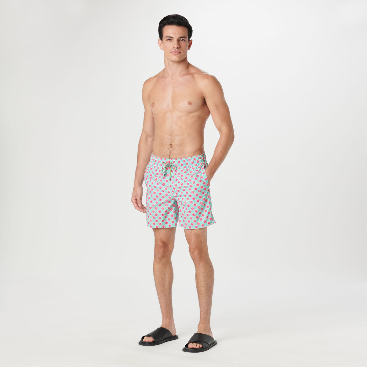 Cosmo Grapefruit Swim Trunks
