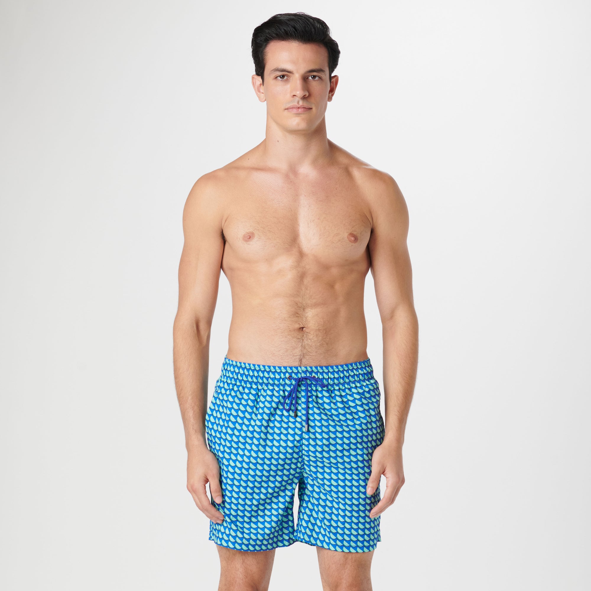 Adrian Lime Swim Trunks