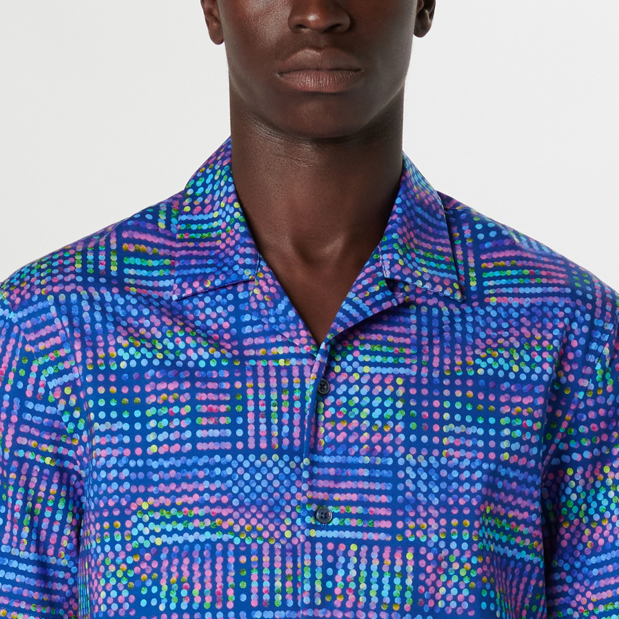 Cole Geometric OoohCotton Camp Shirt