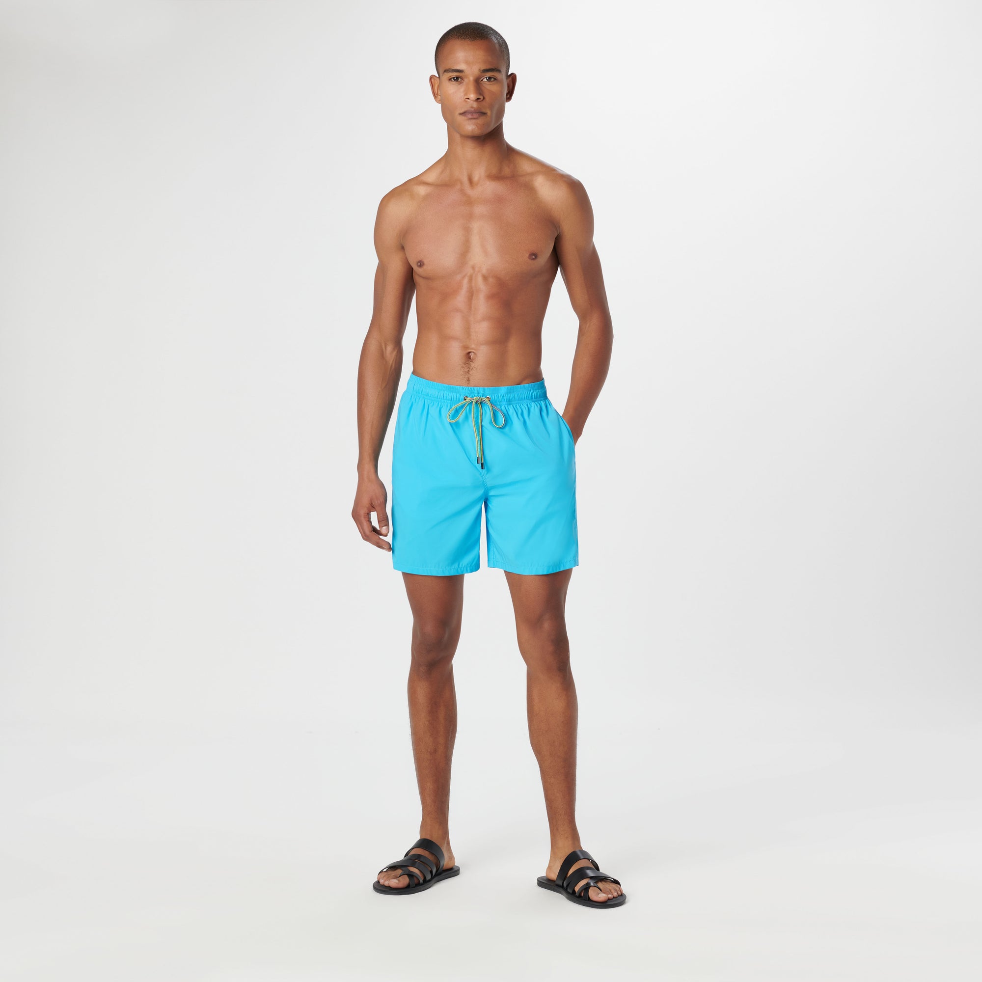 Cosmo Solid Swim Trunks