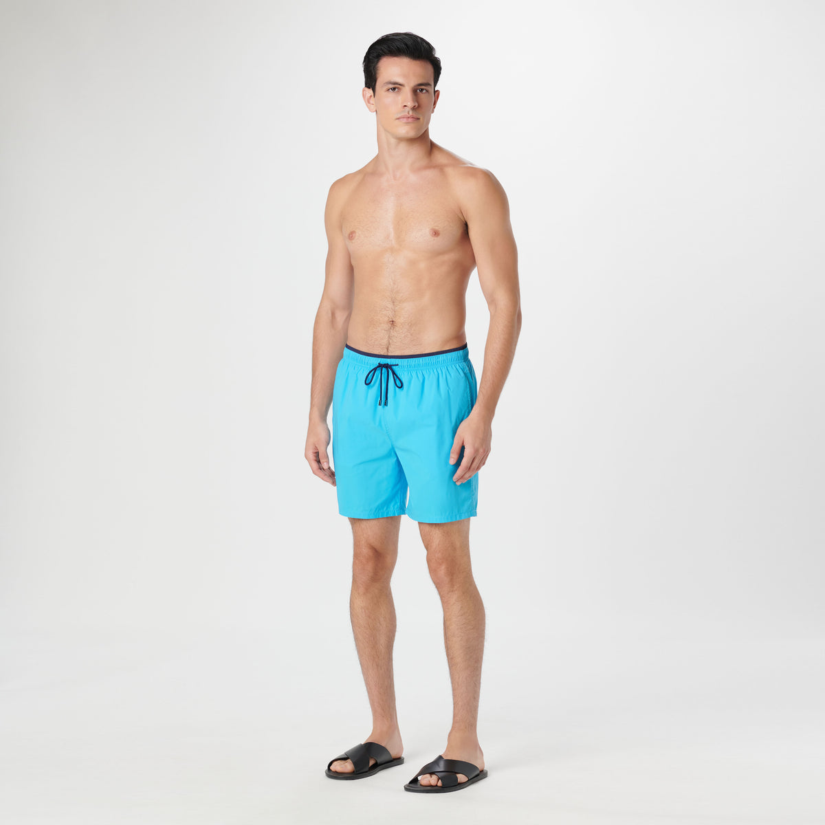 Quinn Solid Swim Trunks