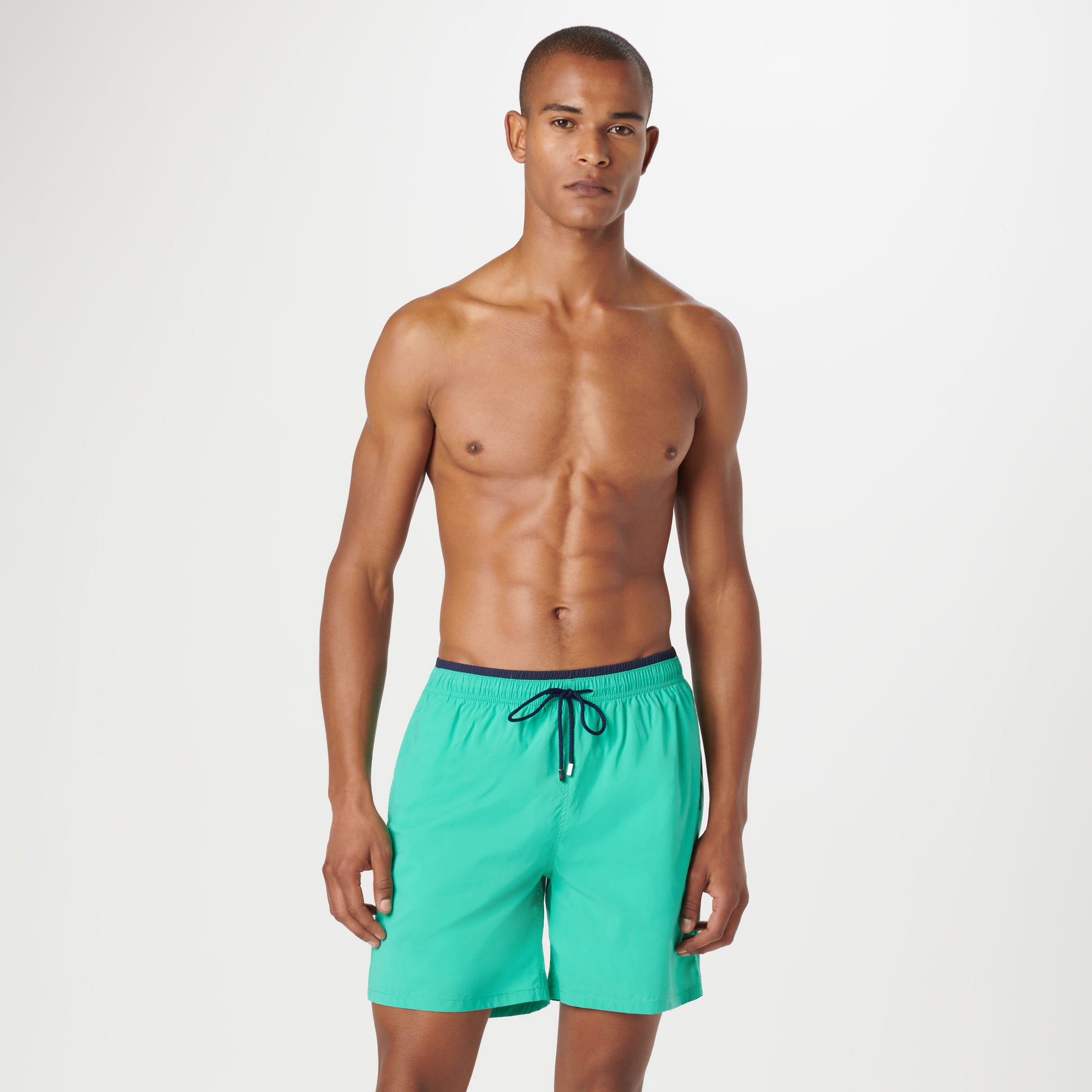 Quinn Solid Swim Trunks
