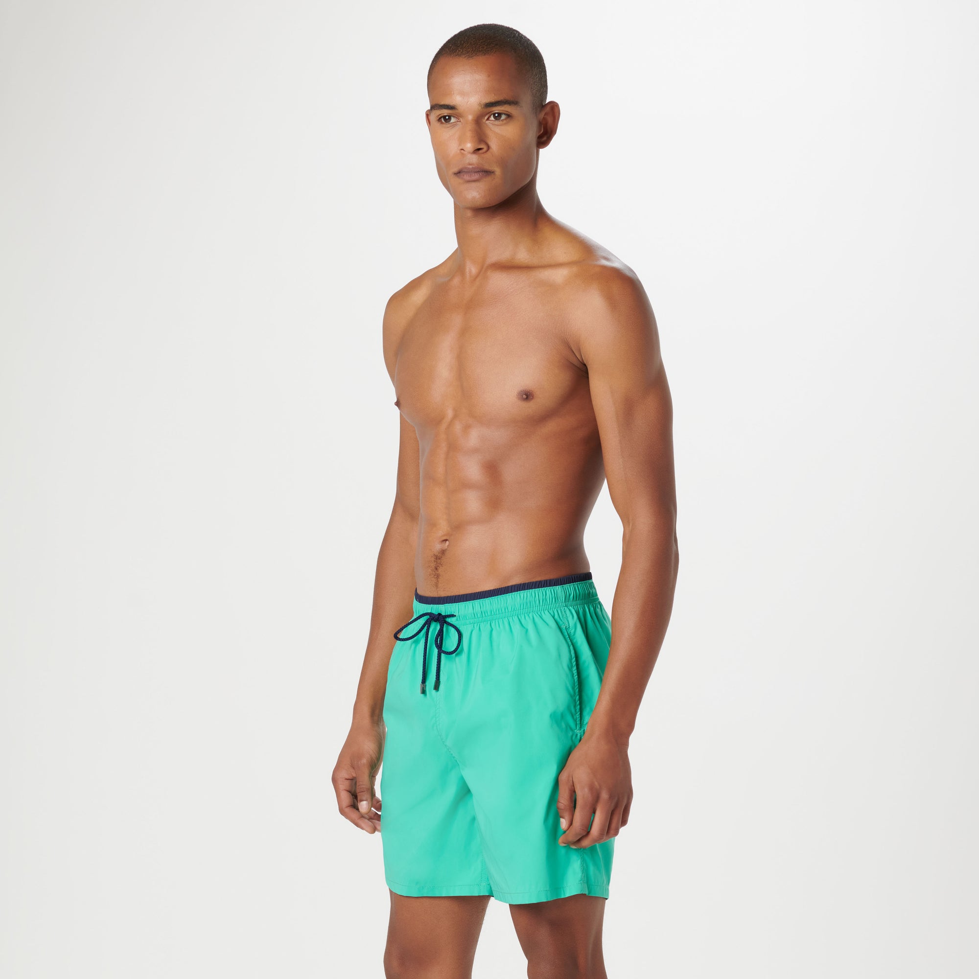 Quinn Solid Swim Trunks