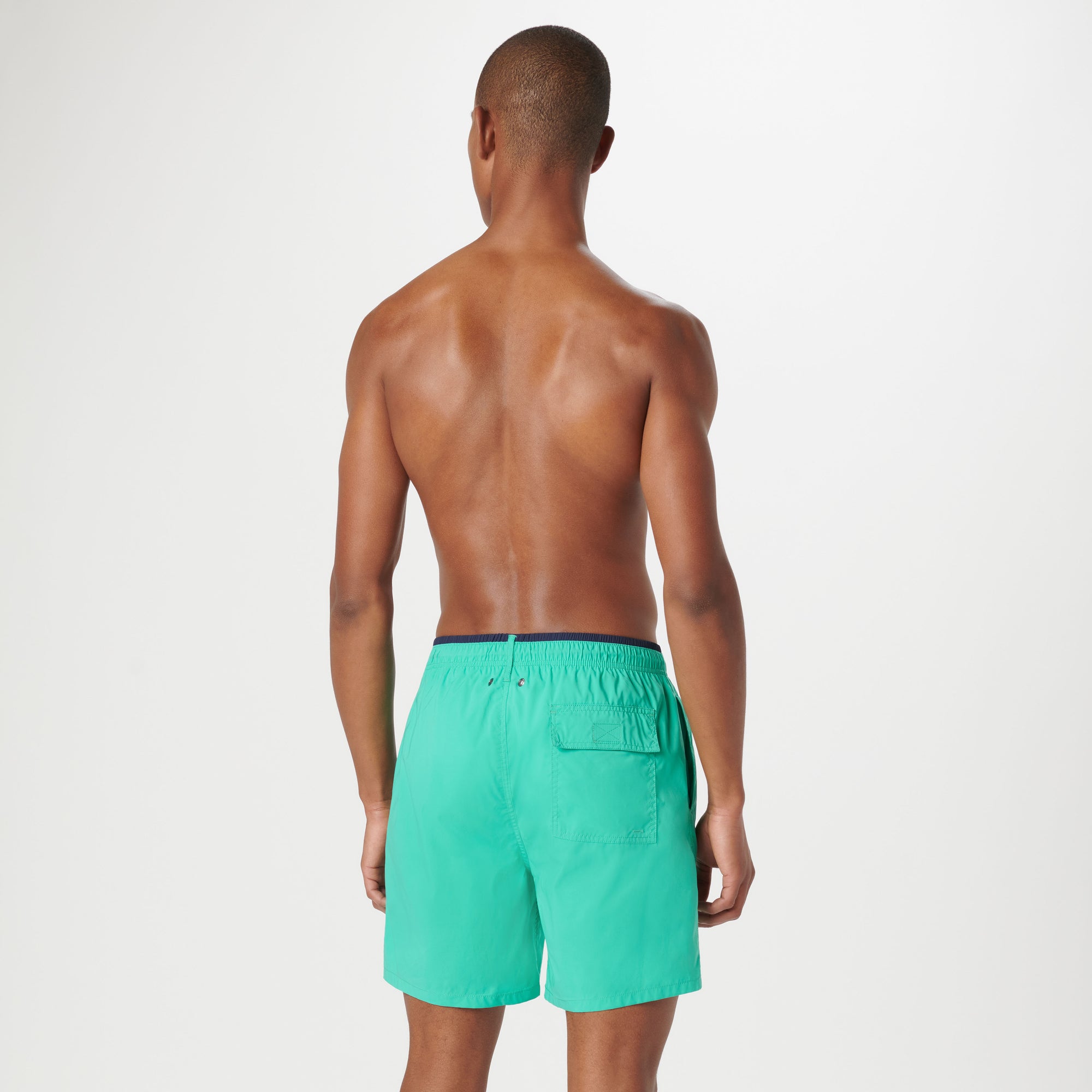 Quinn Solid Swim Trunks