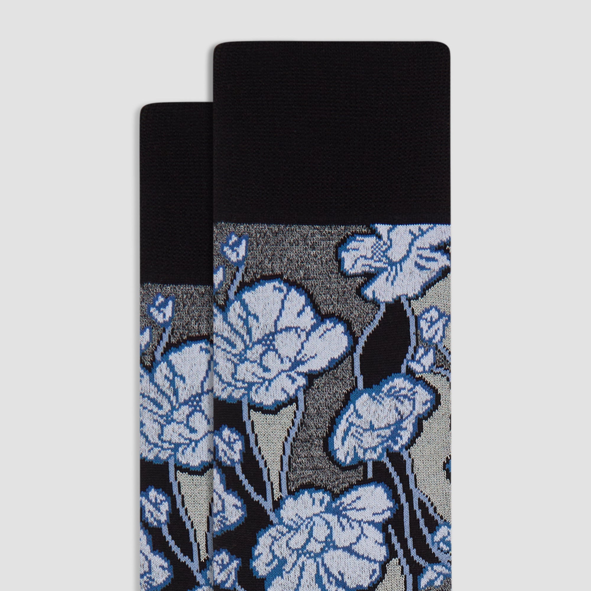 Floral Mid-Calf Socks