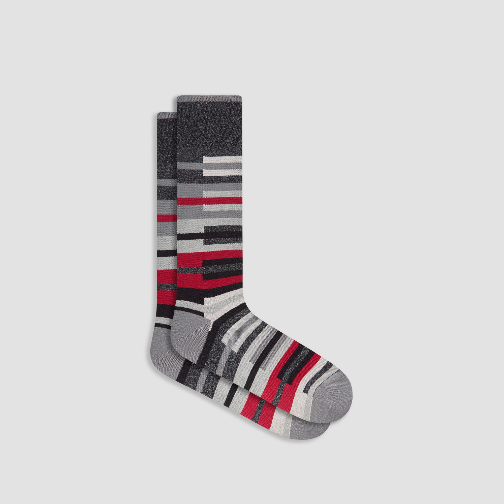 Striped Mid-Calf Socks