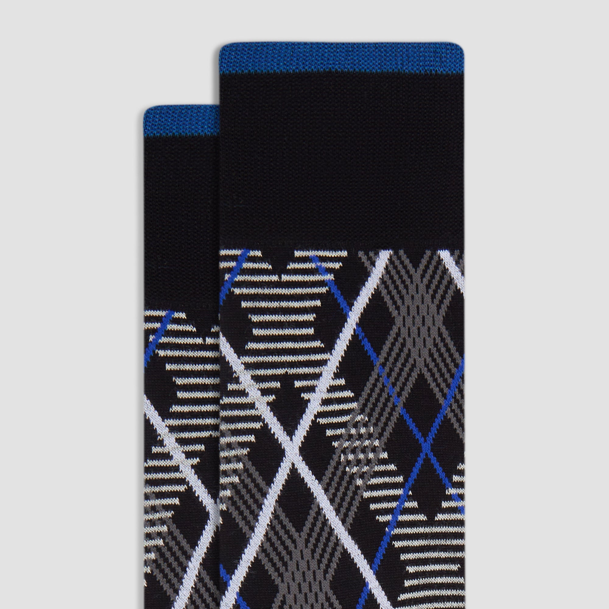 Geometric Mid-Calf Socks