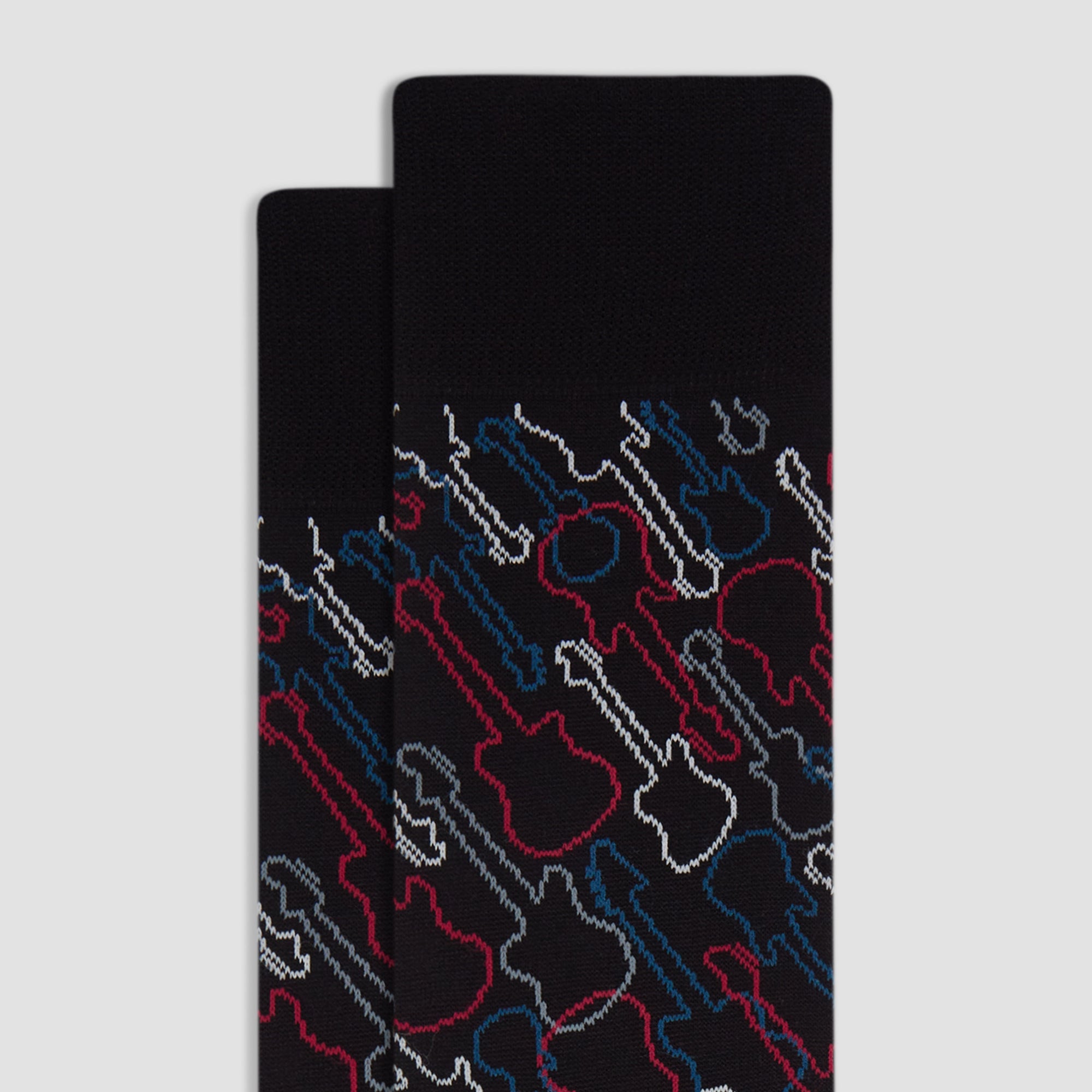 Guitar Mid-Calf Socks