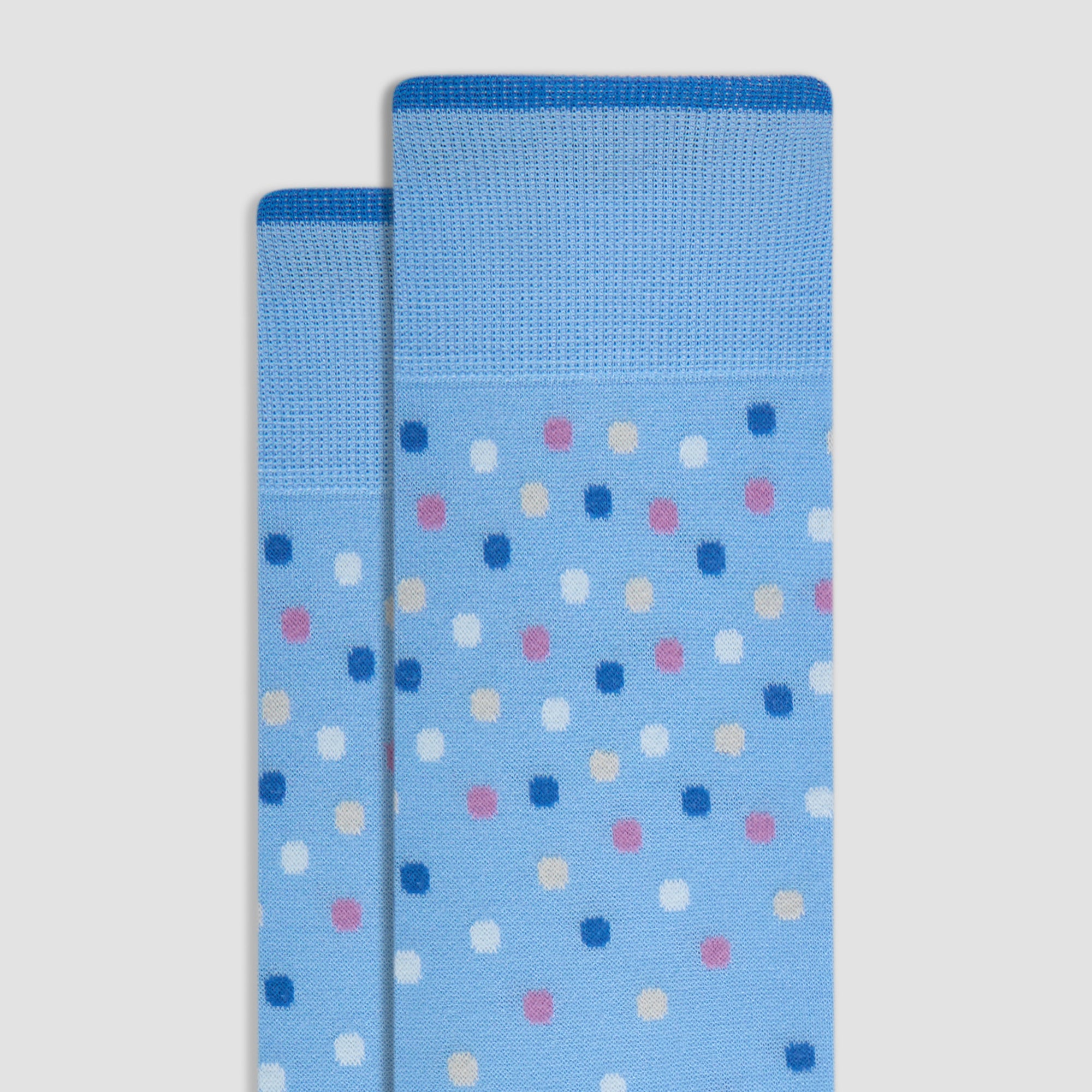Dotted Mid-Calf Socks