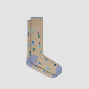Guitar Mid-Calf Socks