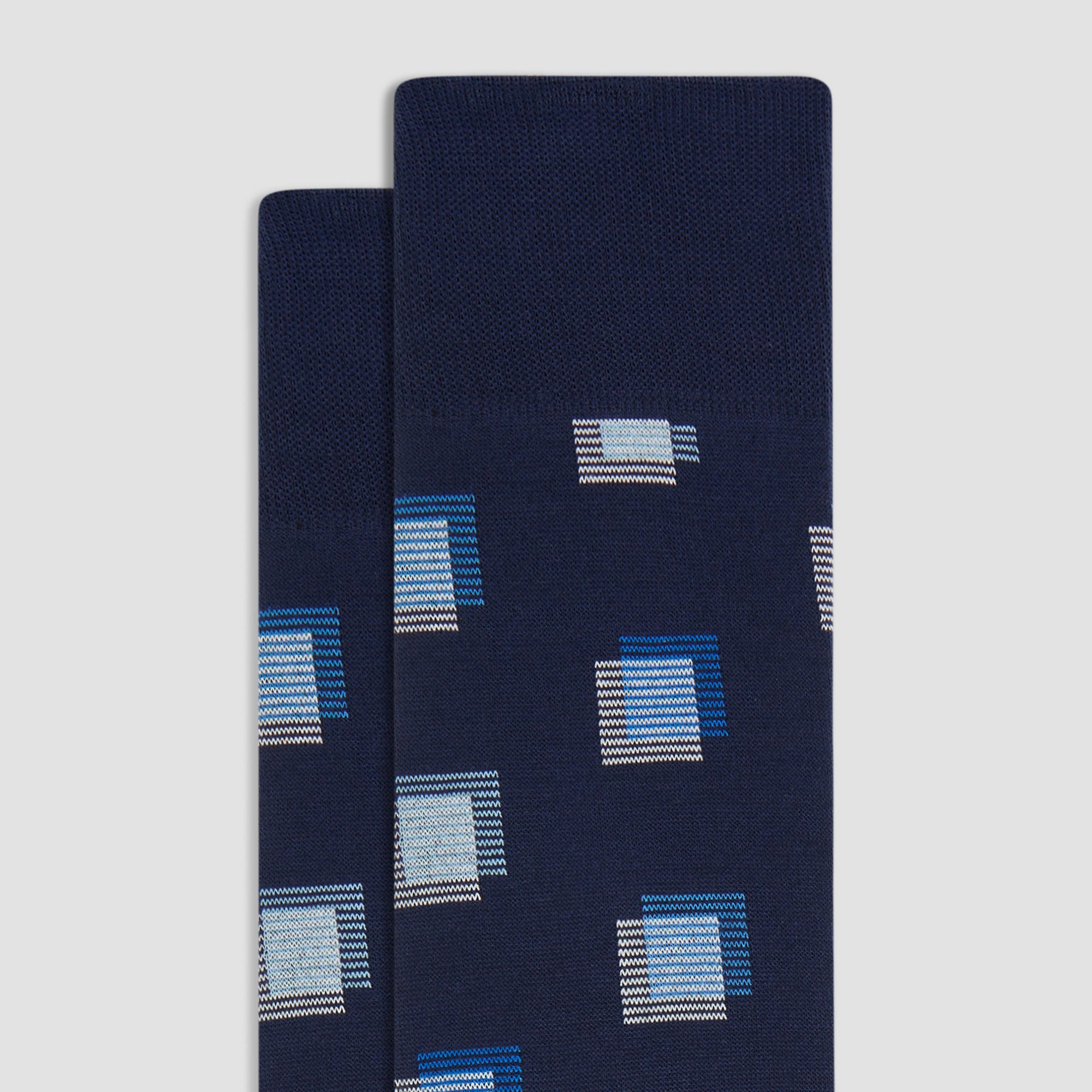 Geometric Mid-Calf Socks