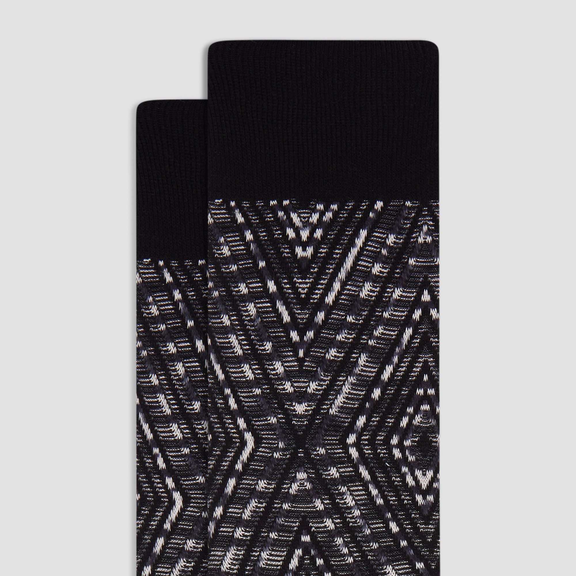 Argyle Mid-Calf Socks