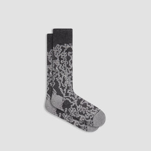 Marbled Mid-Calf Socks