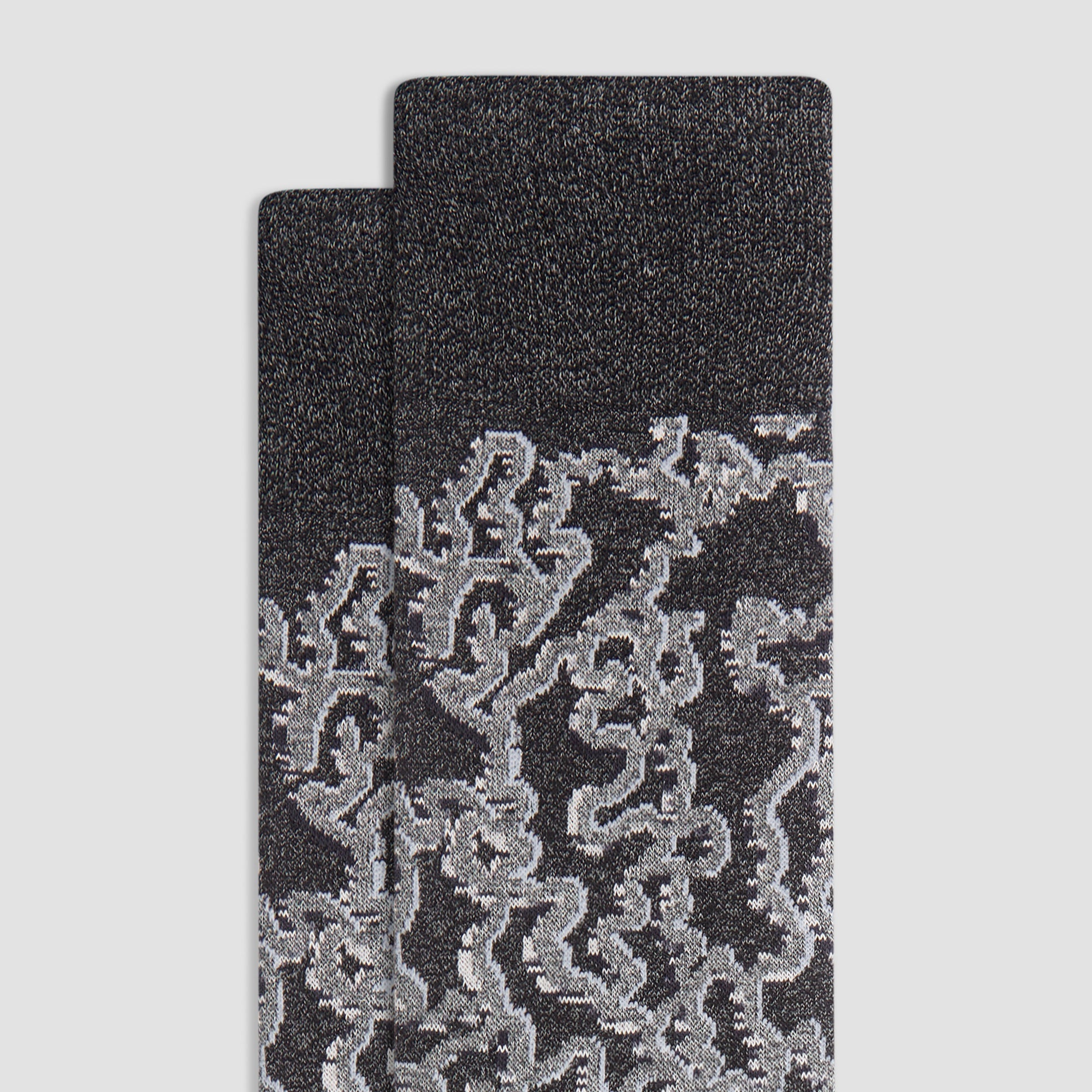 Marbled Mid-Calf Socks