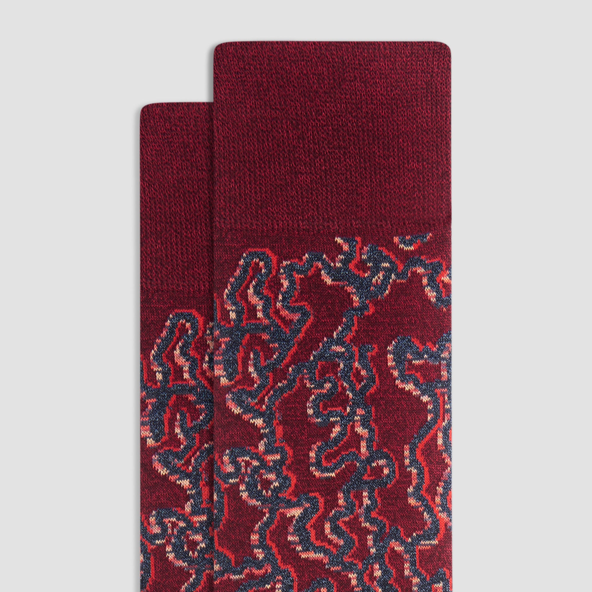 Marbled Mid-Calf Socks