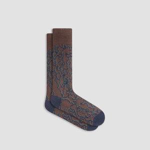 Marbled Mid-Calf Socks