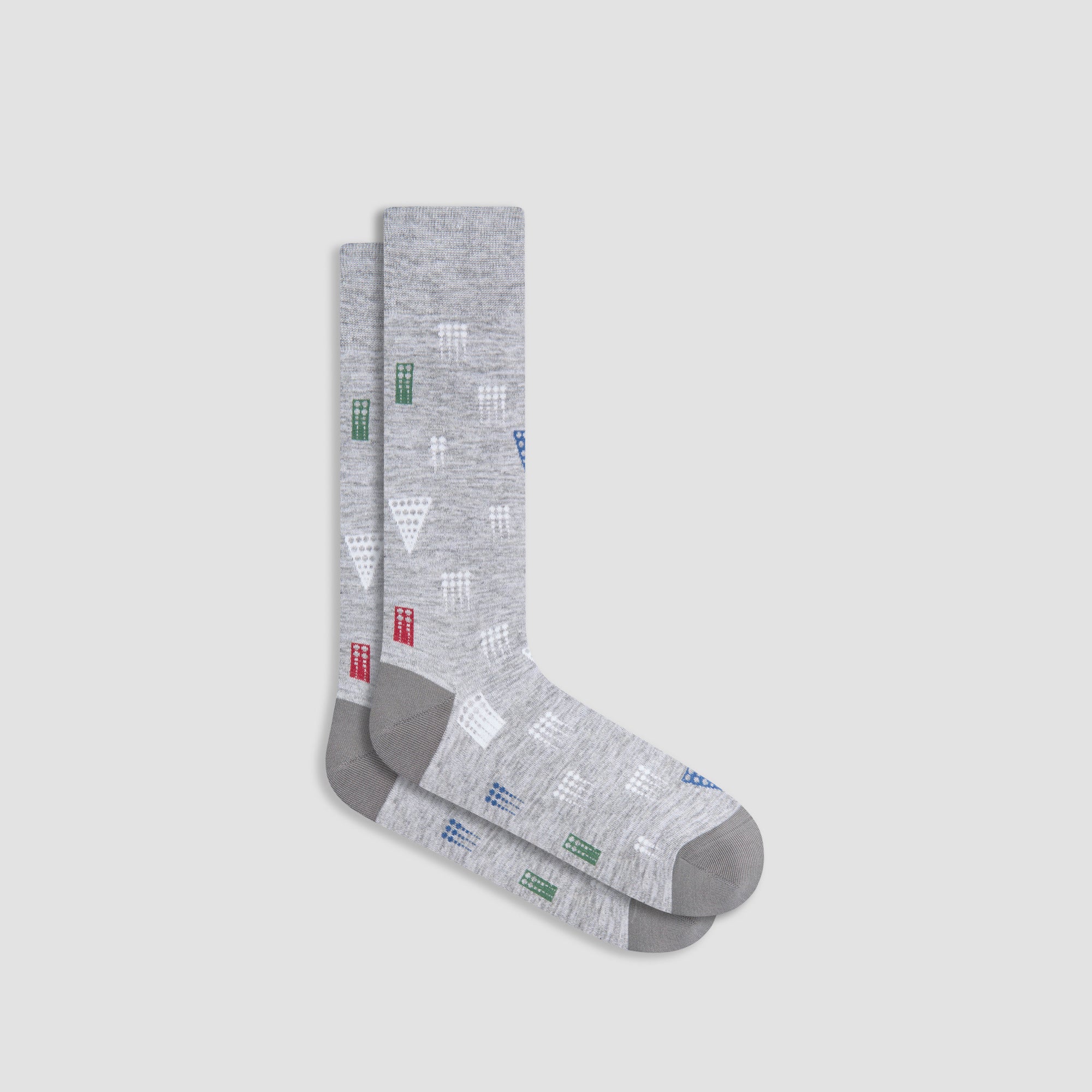 Abstract Mid-Calf Socks