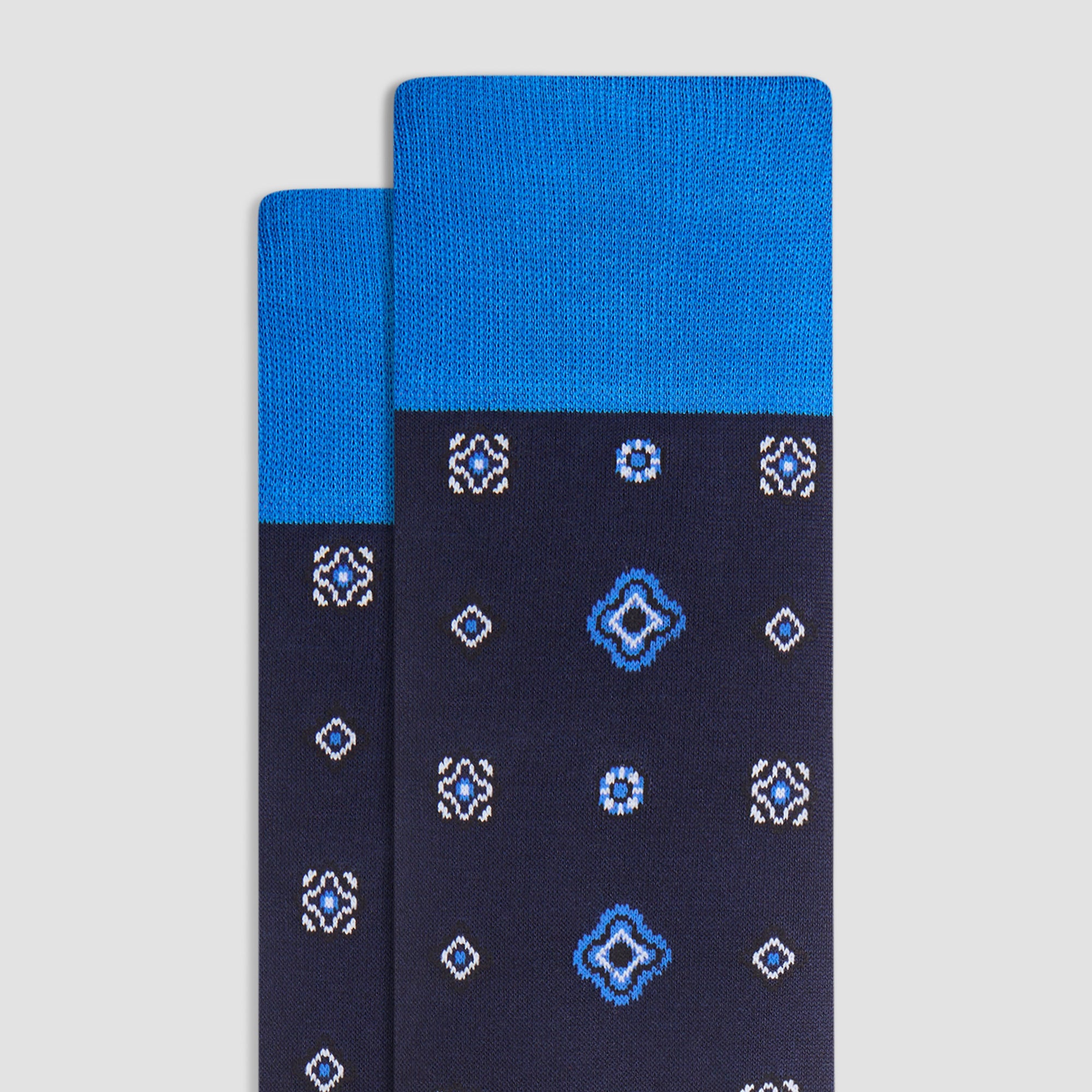 Geometric Mid-Calf Socks