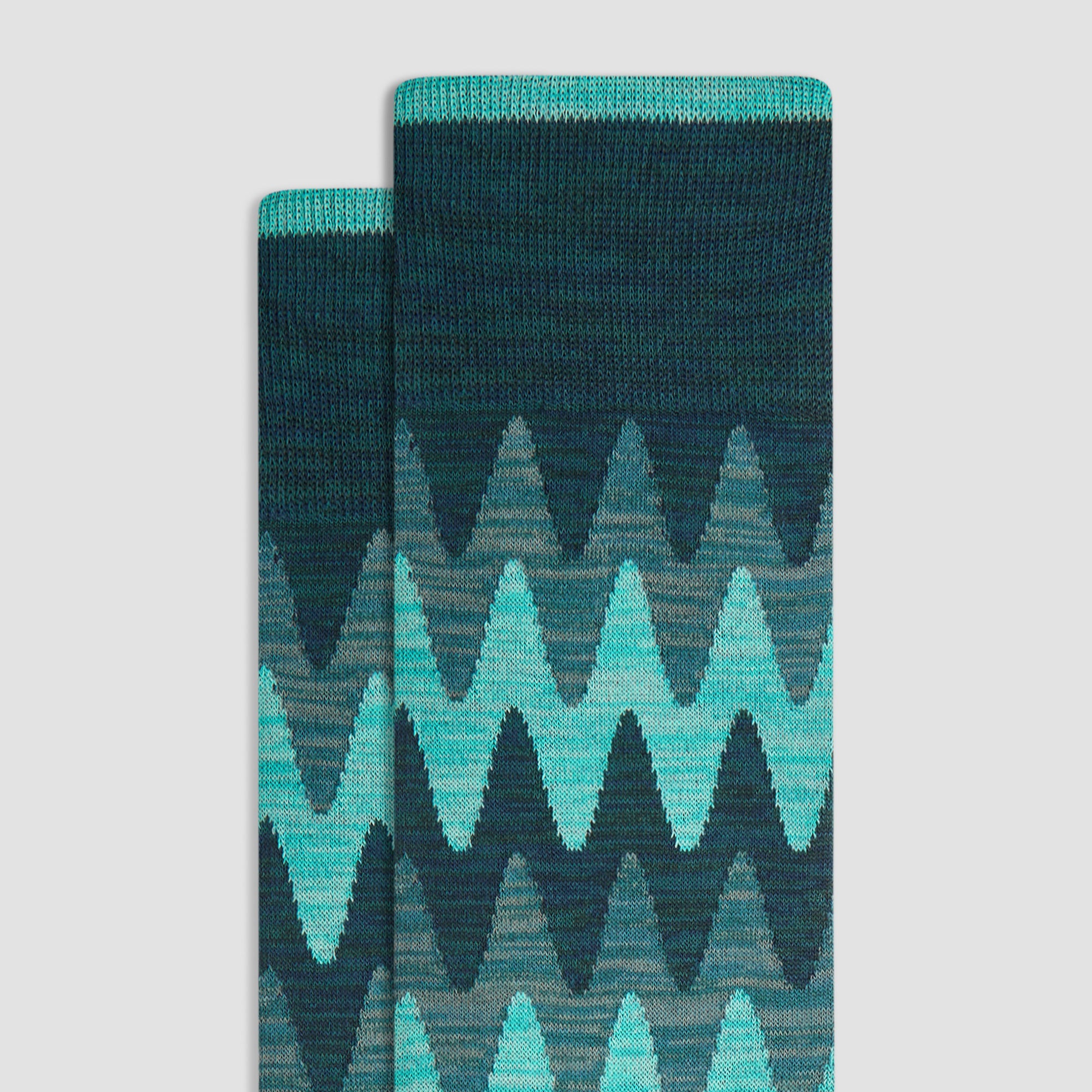 Flame Stripe Mid-Calf Socks