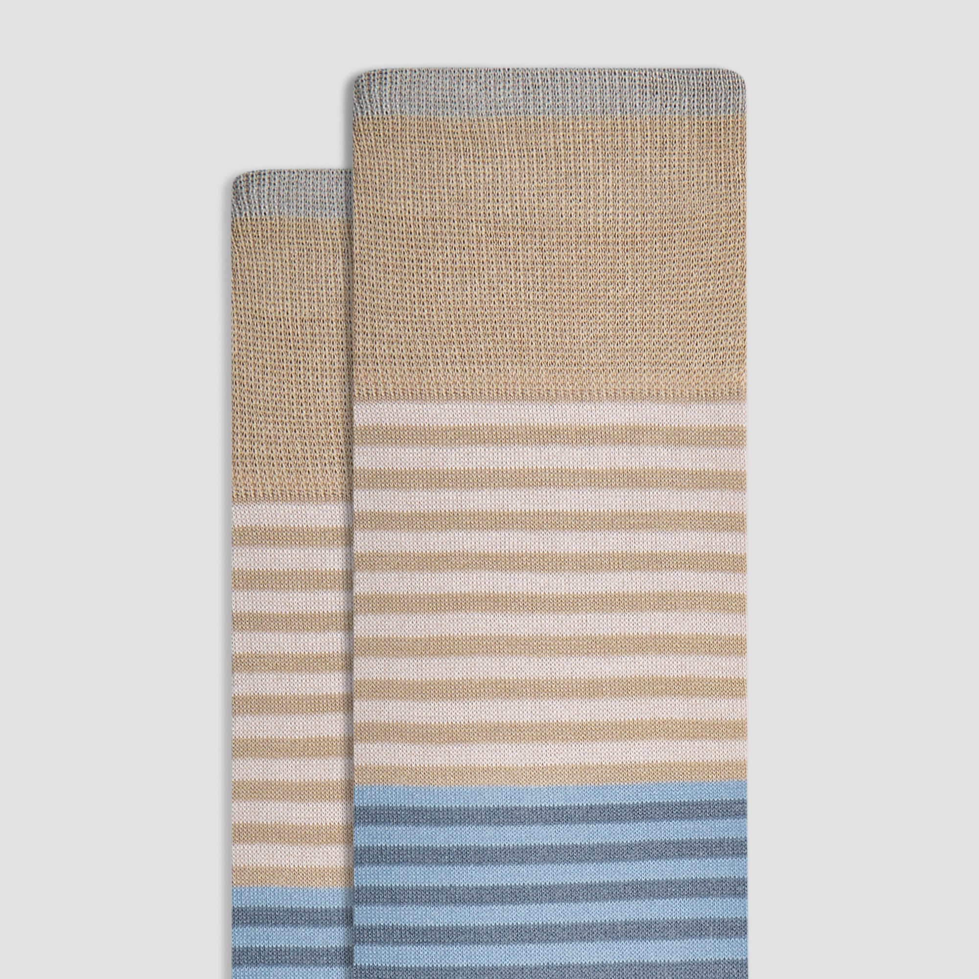 Striped Mid-Calf Socks