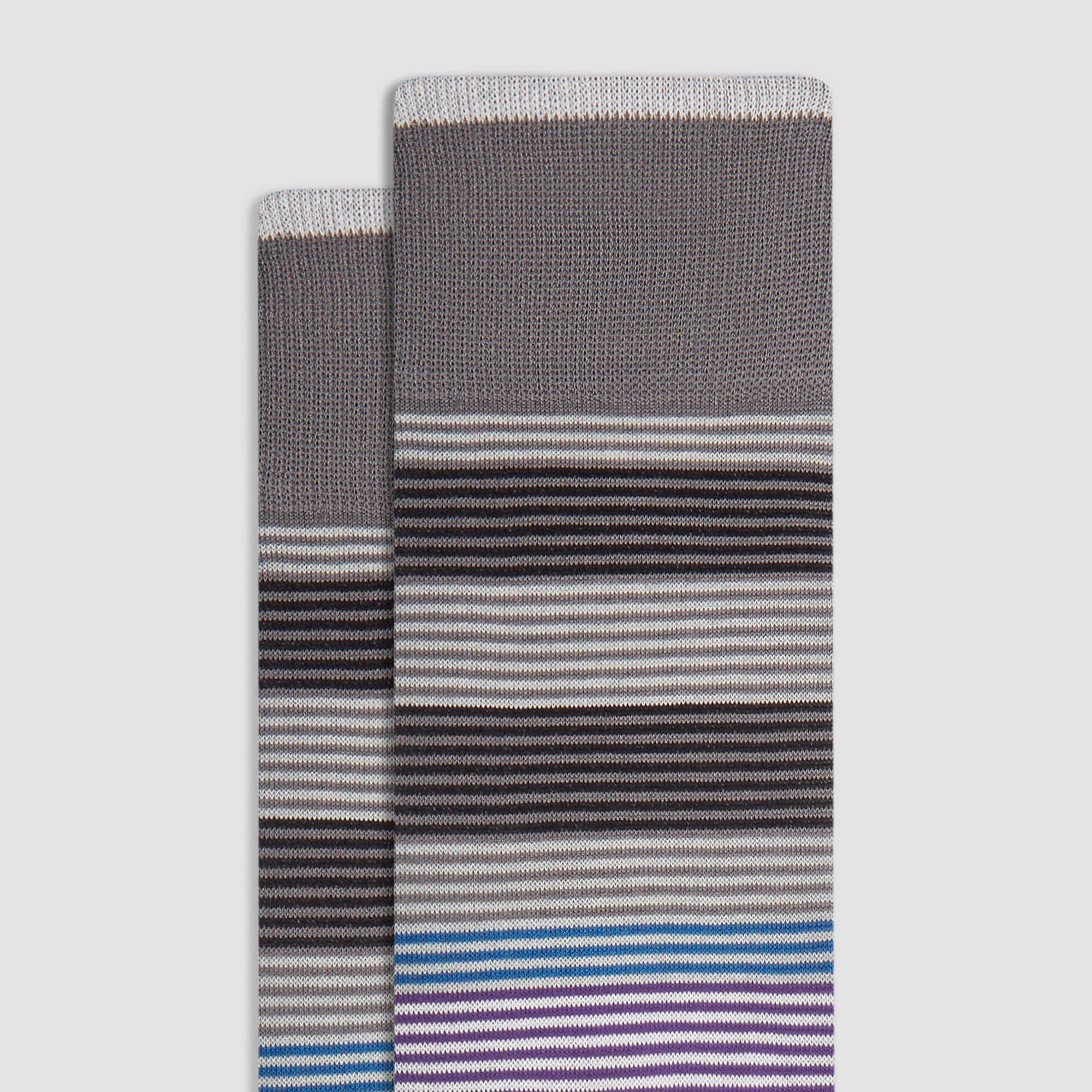 Striped Mid-Calf Socks