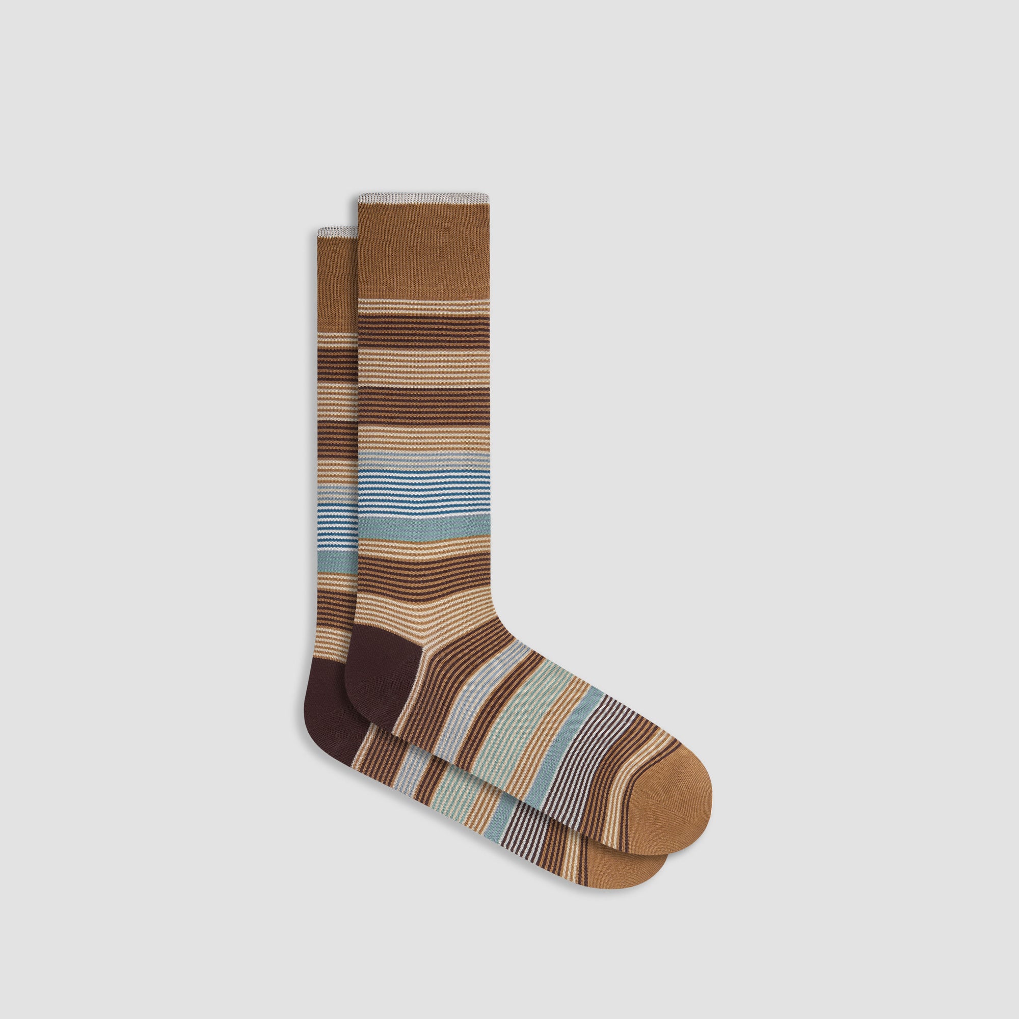 Striped Mid-Calf Socks