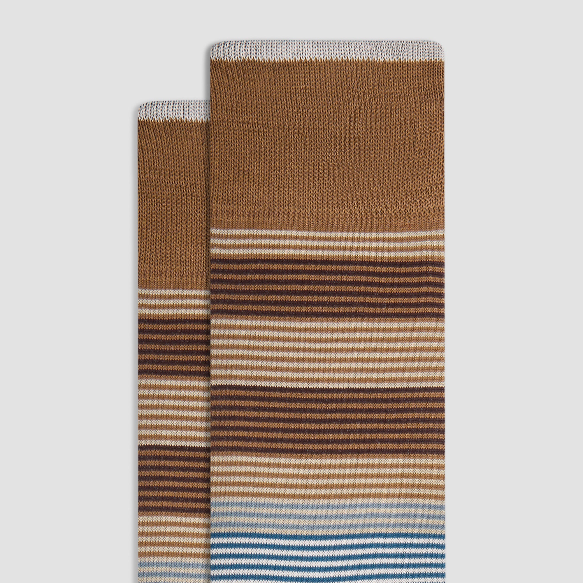 Striped Mid-Calf Socks