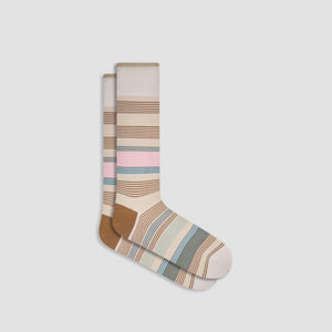 Striped Mid-Calf Socks
