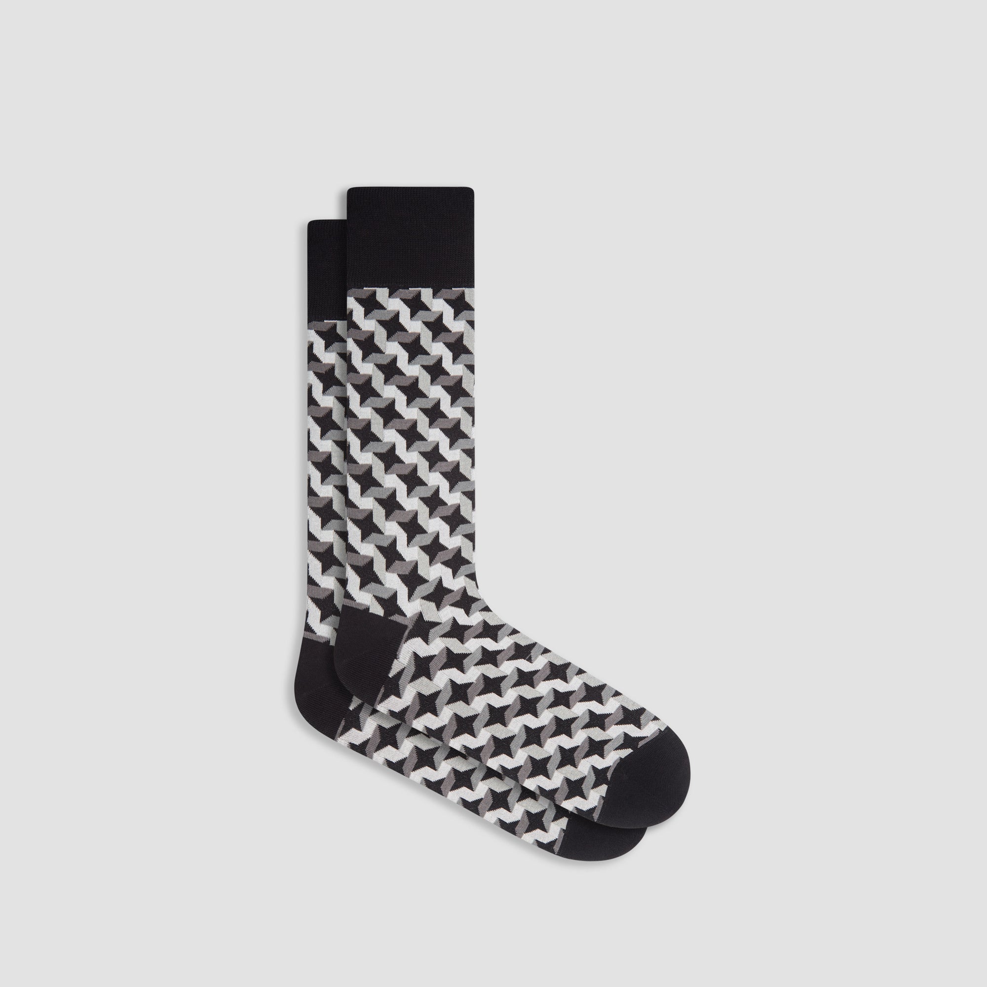 Optical Illusion Mid-Calf Socks