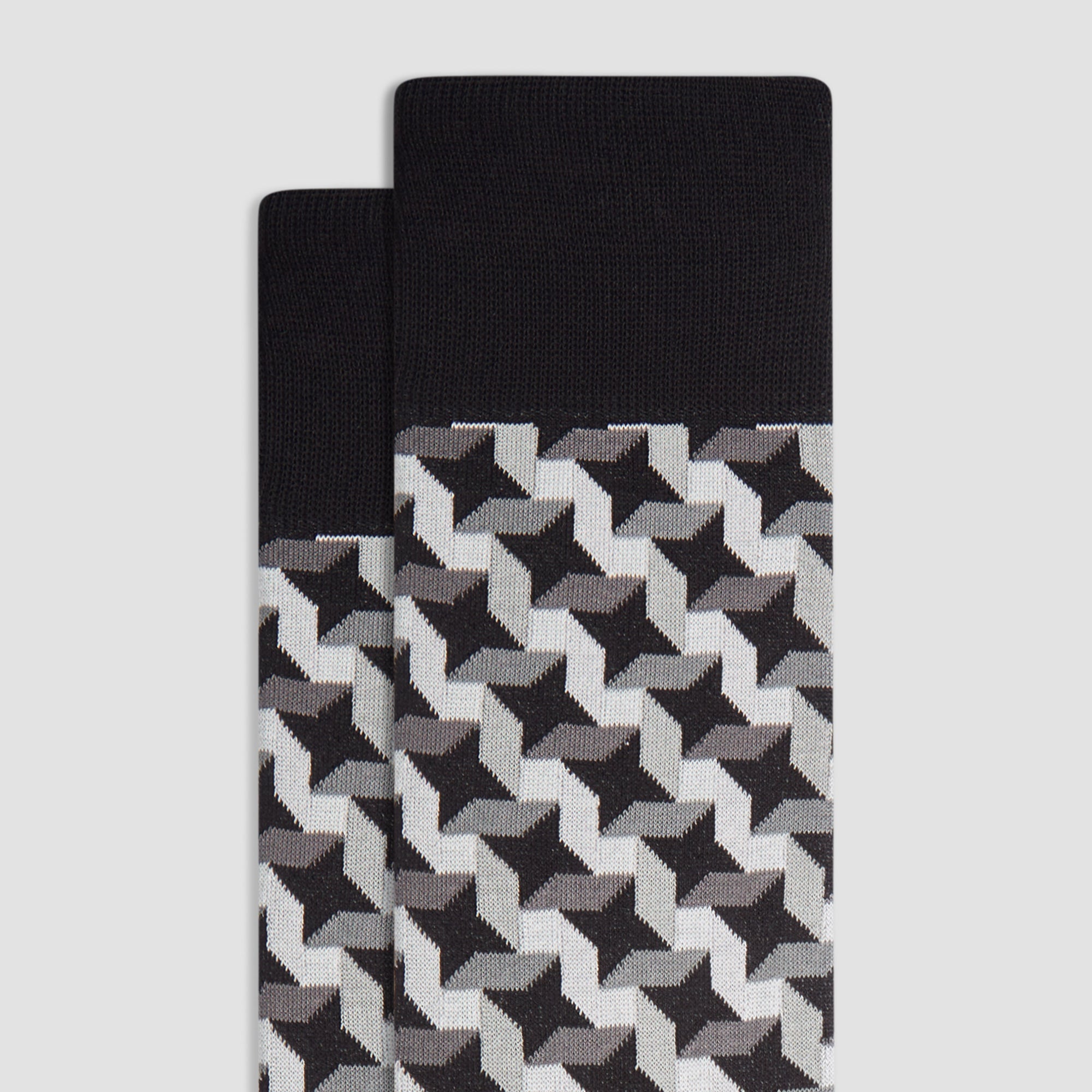 Optical Illusion Mid-Calf Socks