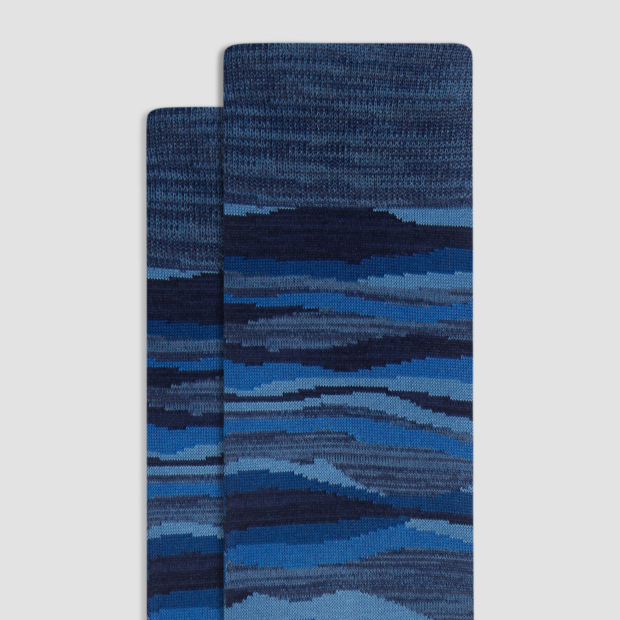 Wave Mid-Calf Socks