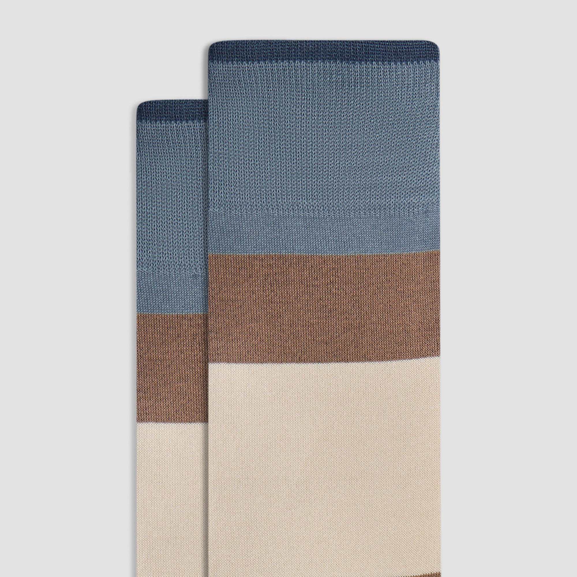 Color Block Mid-Calf Socks