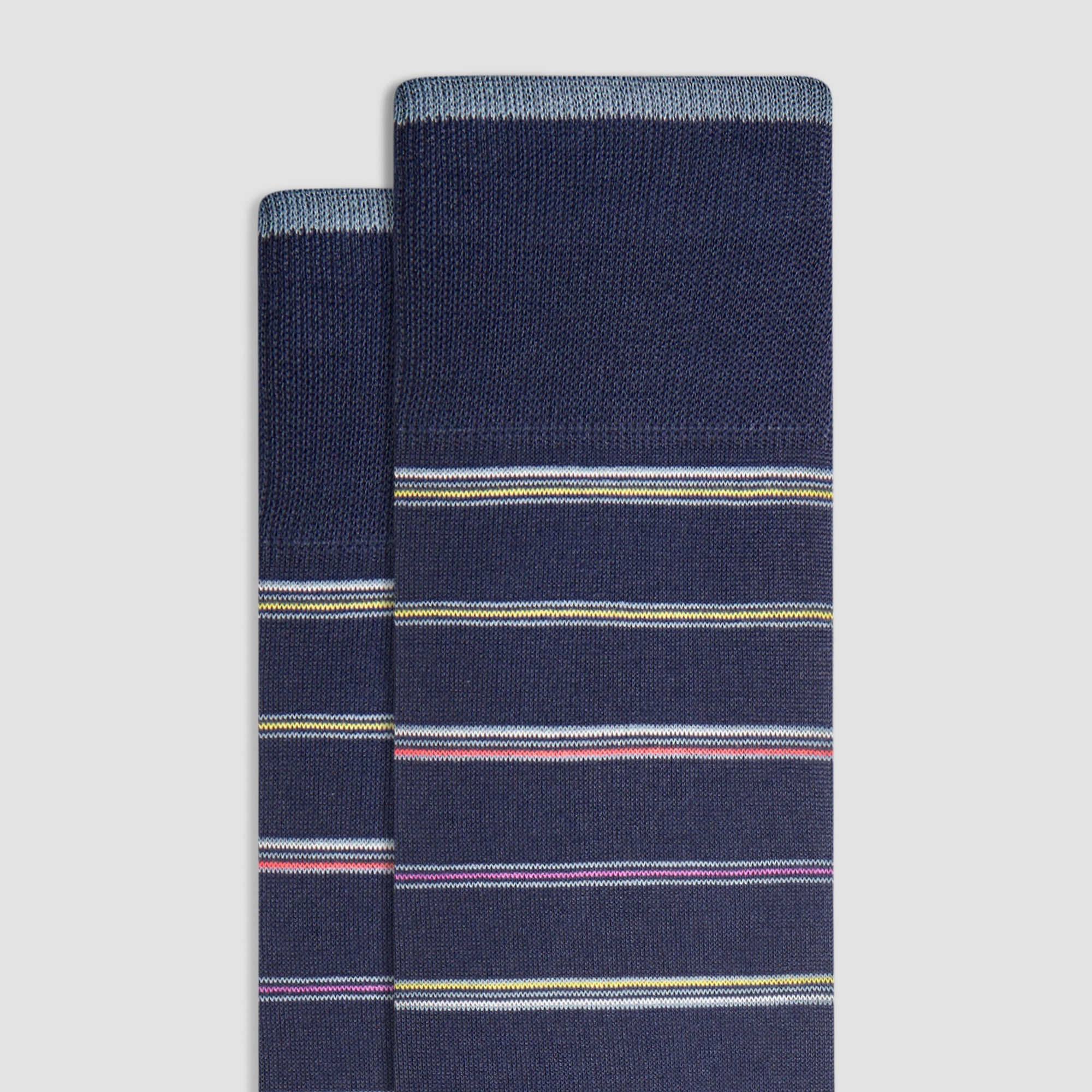 Striped Mid-Calf Socks