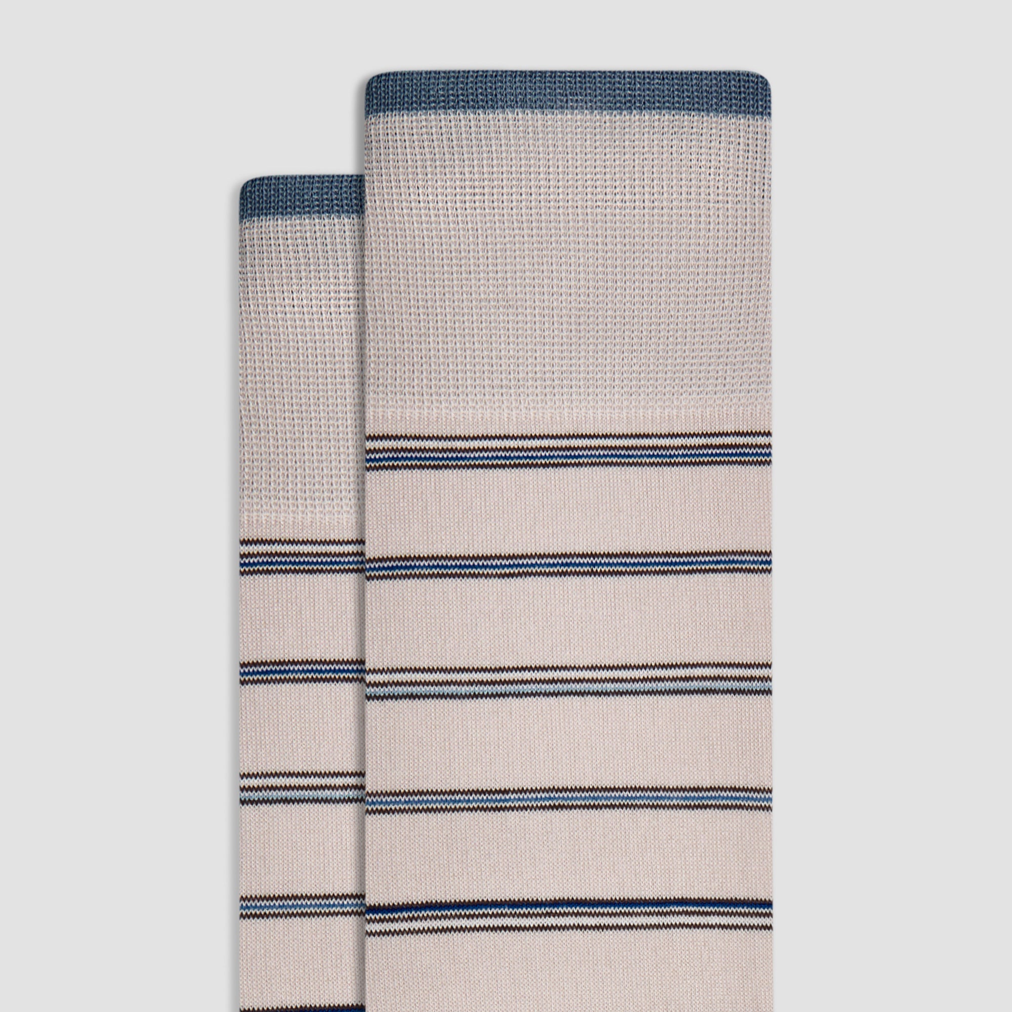 Striped Mid-Calf Socks