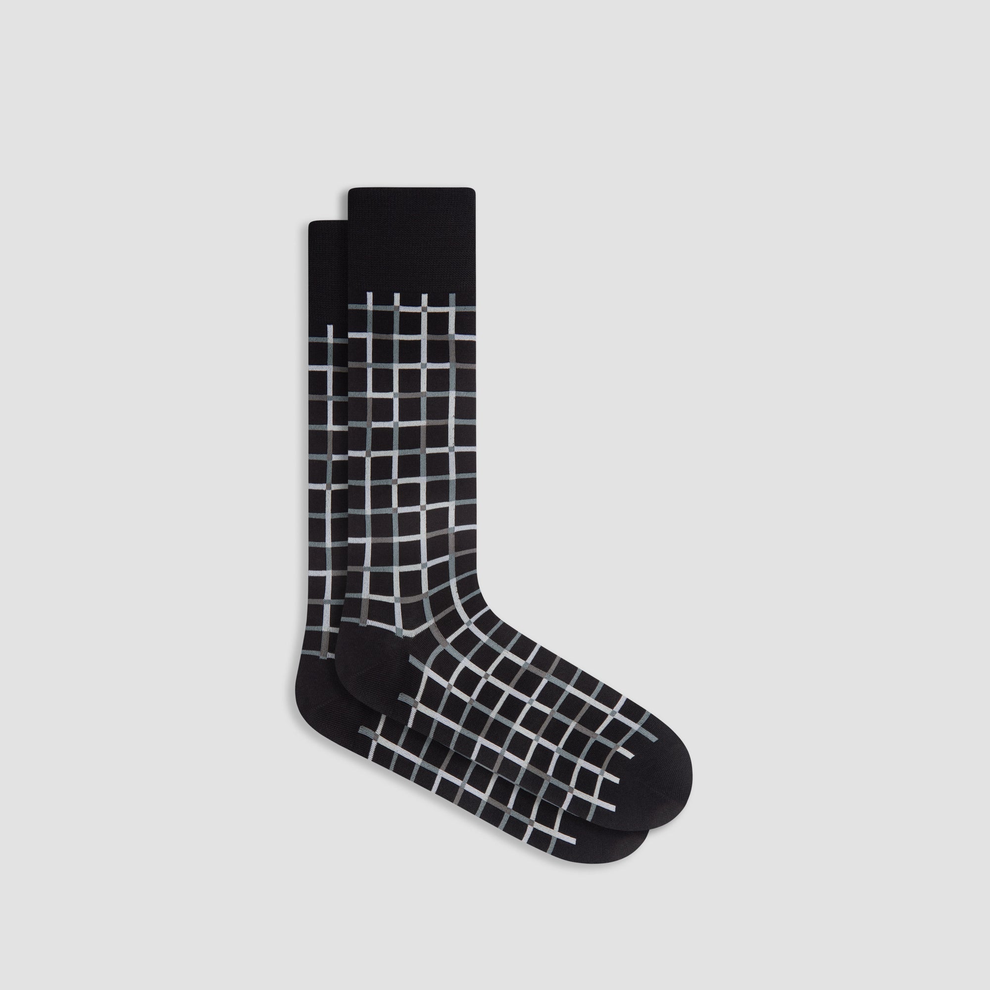 Checkered Mid-Calf Socks