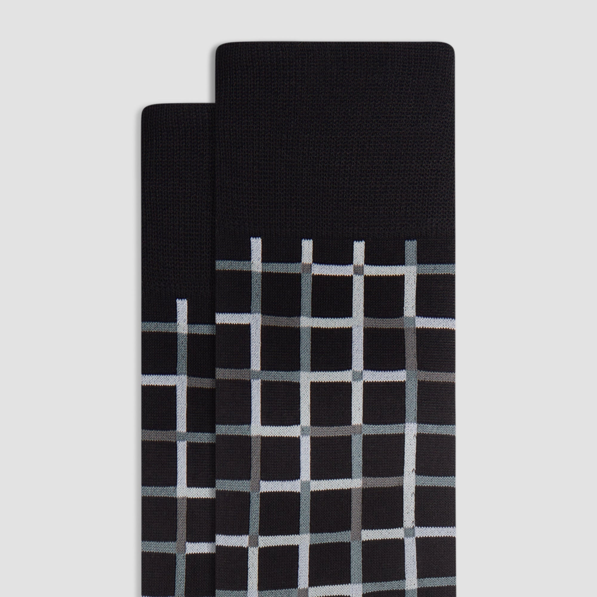 Checkered Mid-Calf Socks