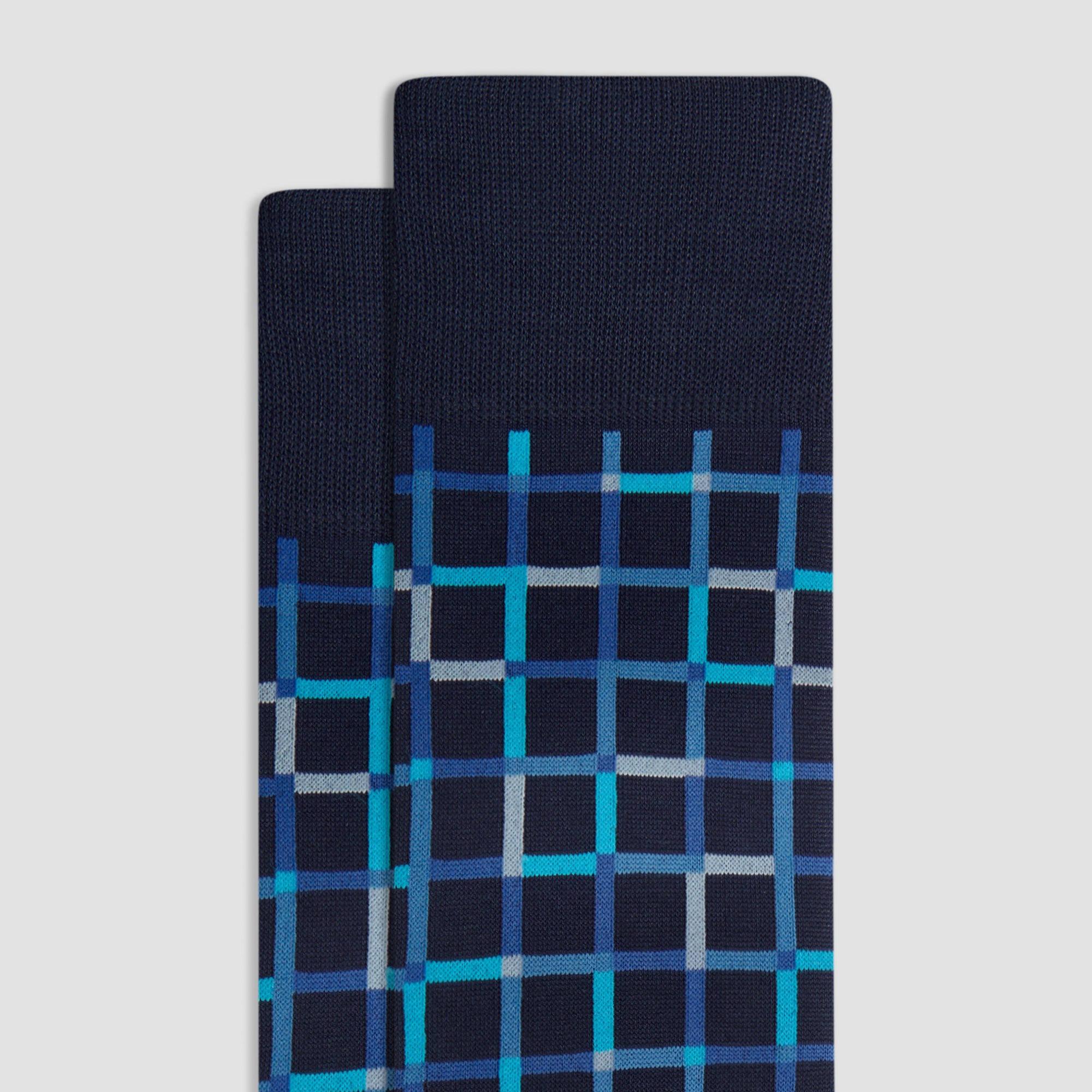 Checkered Mid-Calf Socks