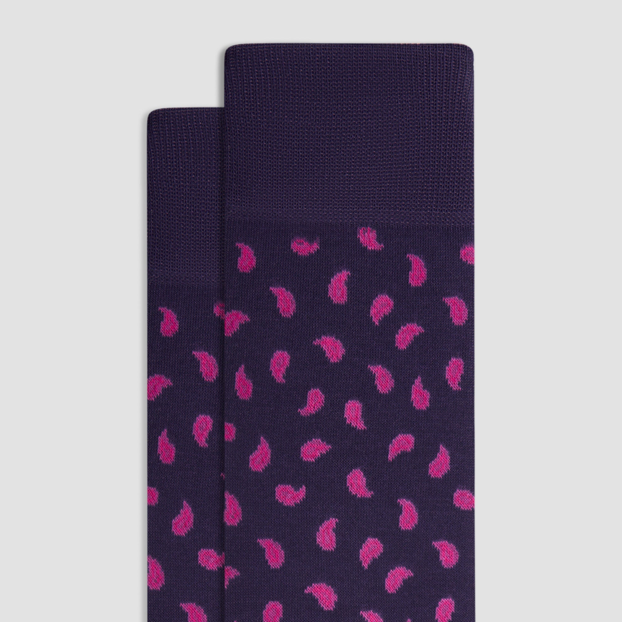 Paisley Mid-Calf Socks