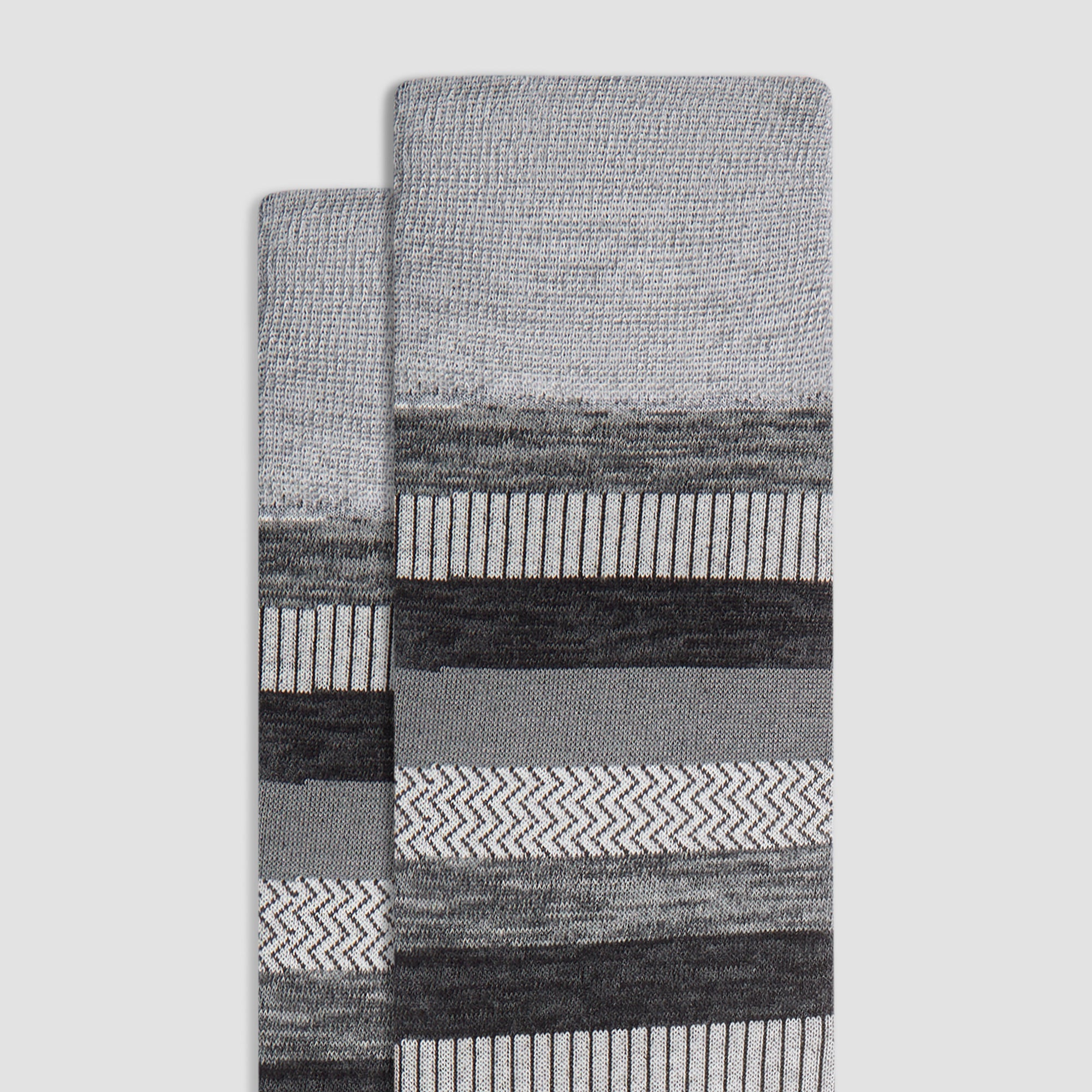 Striped Mid-Calf Socks
