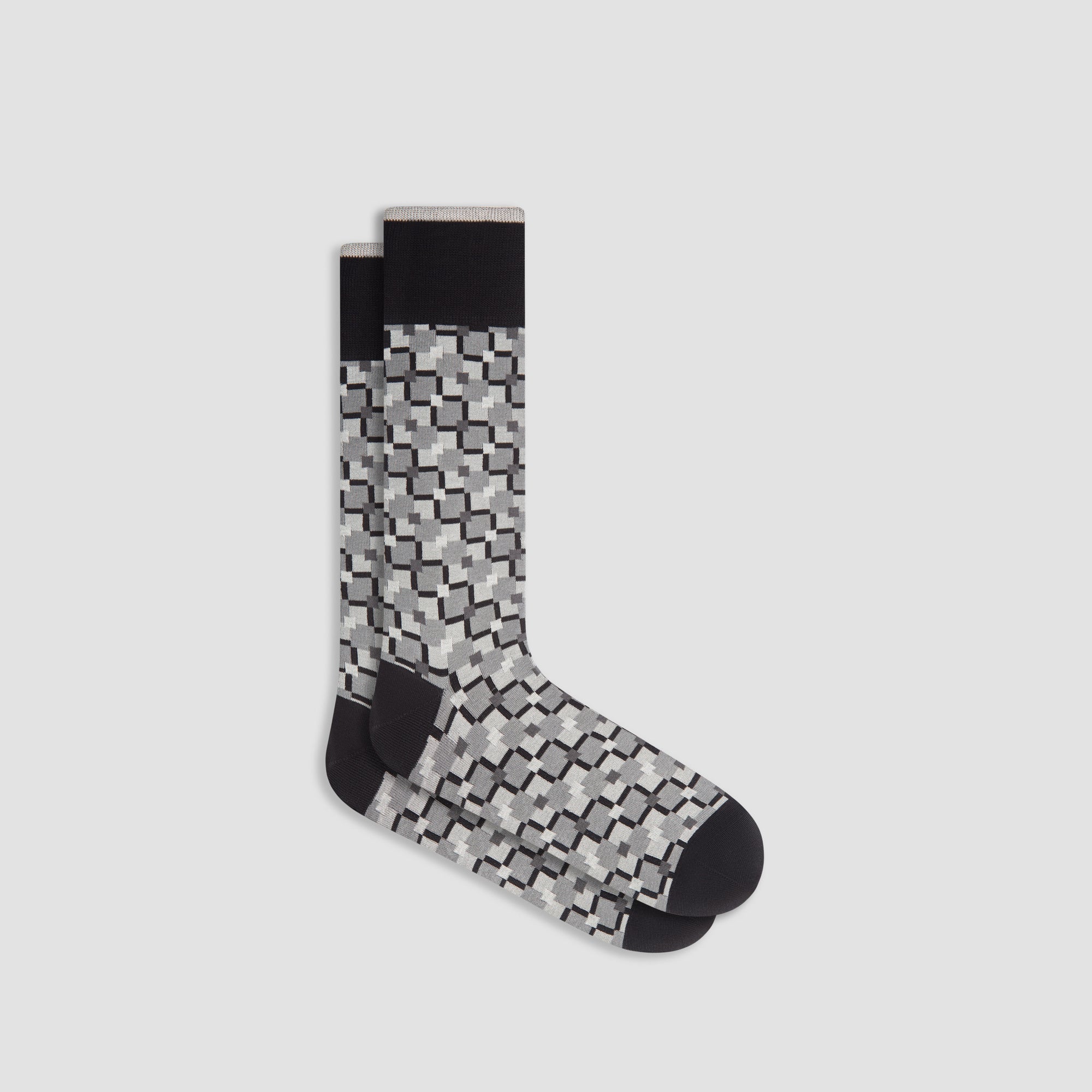 Checkered Mid-Calf Socks